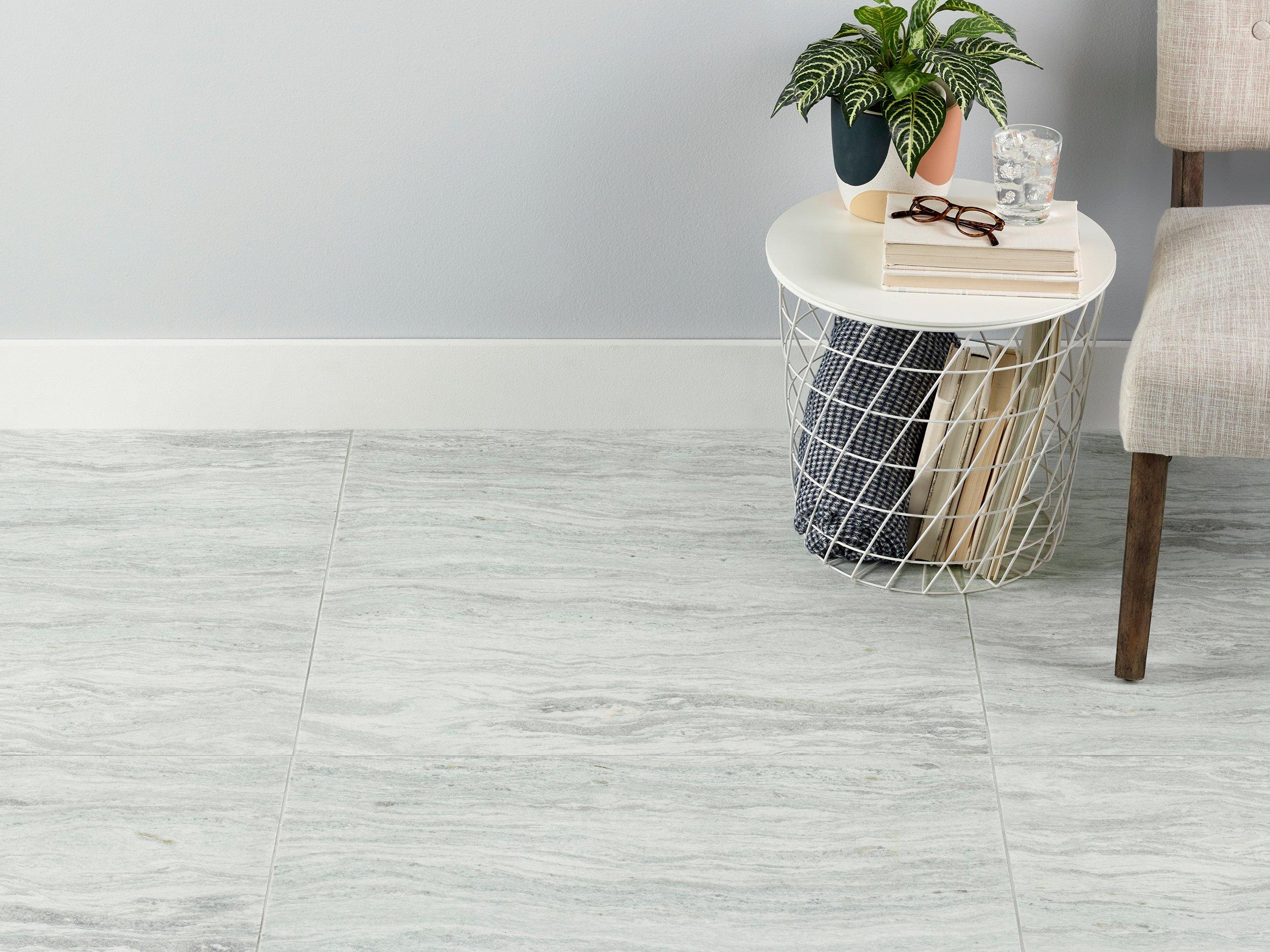Willow Sage Brushed Marble Tile