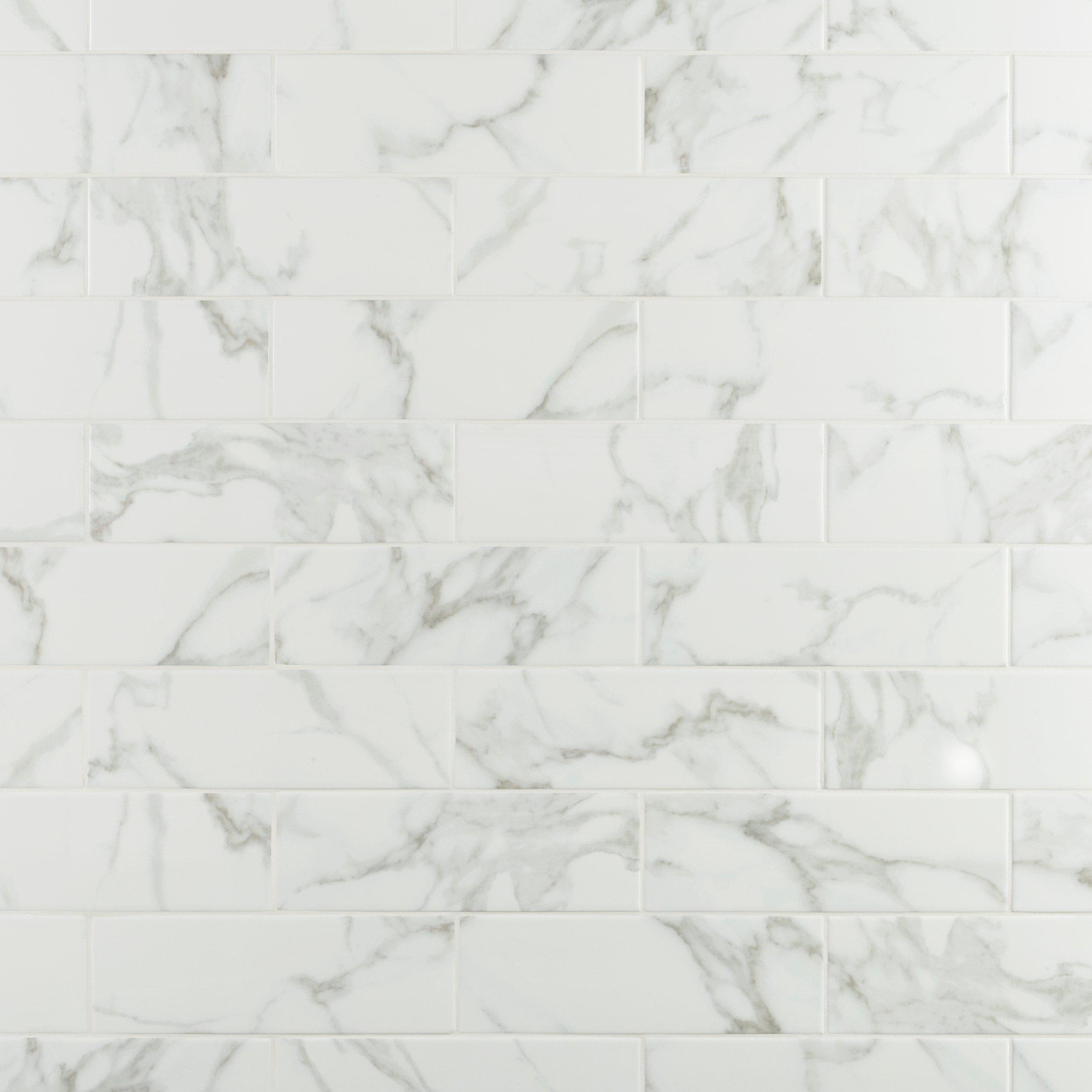 Carrara Catalina Polished Ceramic Tile
