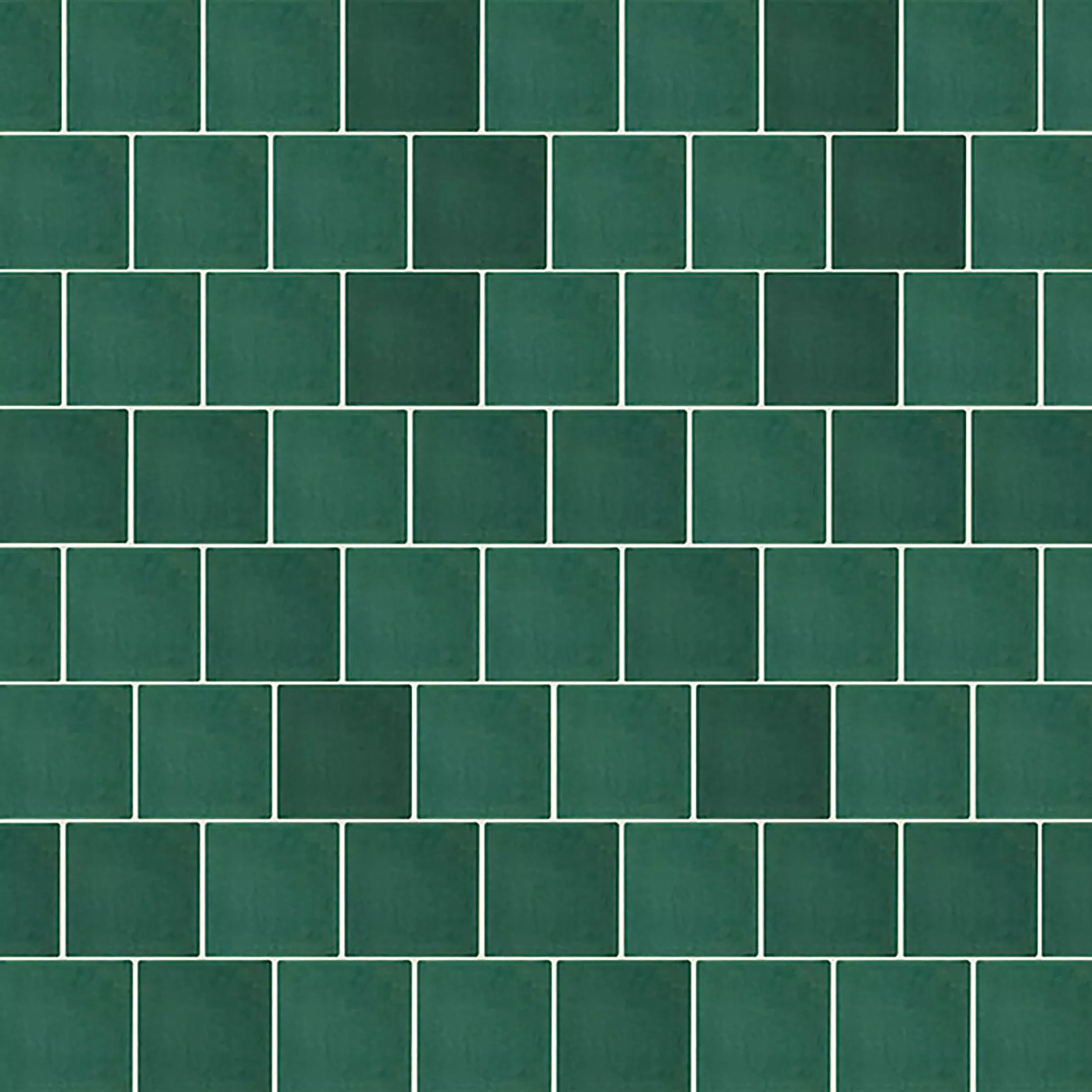 Zellige Verde Glossy Ceramic Tile