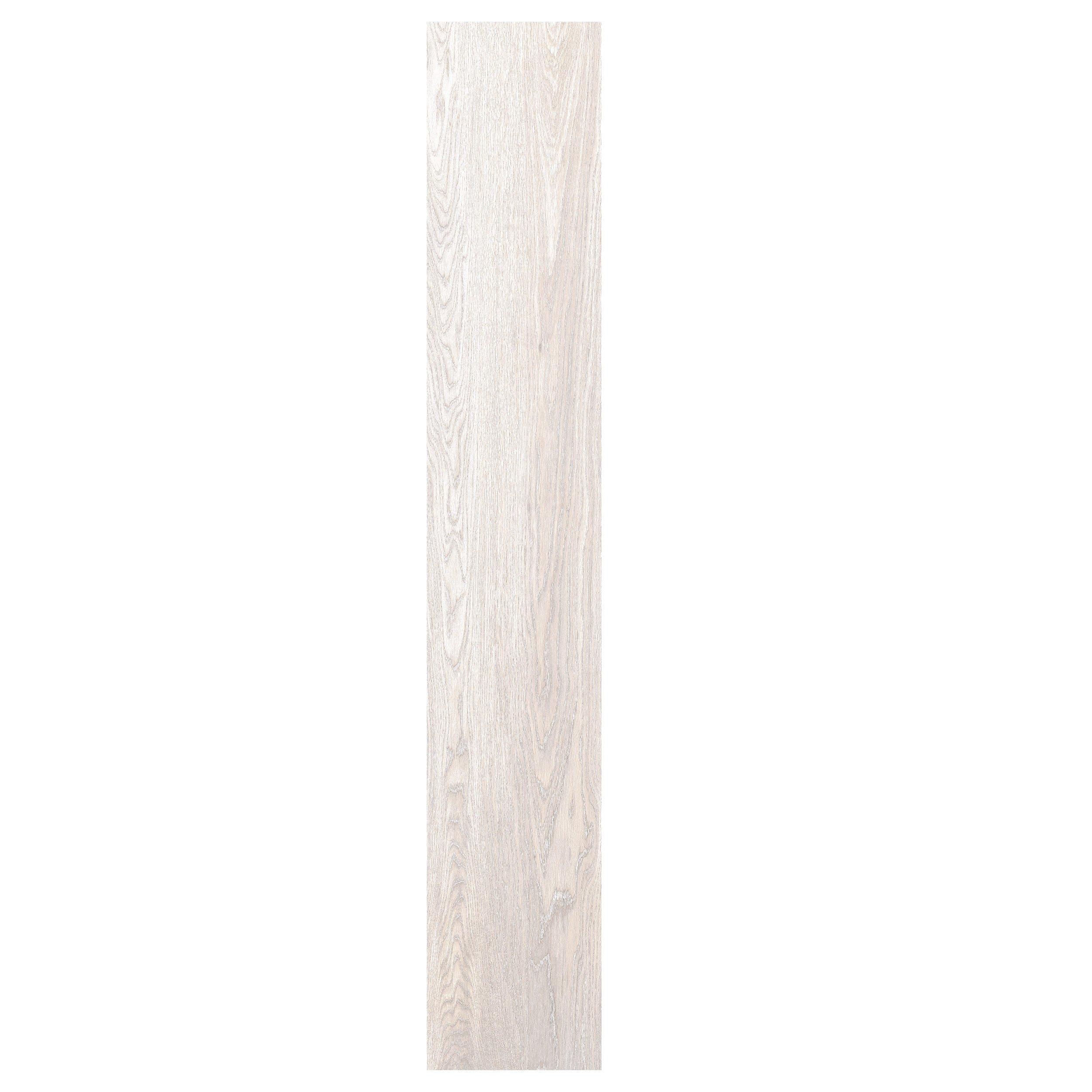 Ithica White Wood Plank Porcelain Tile