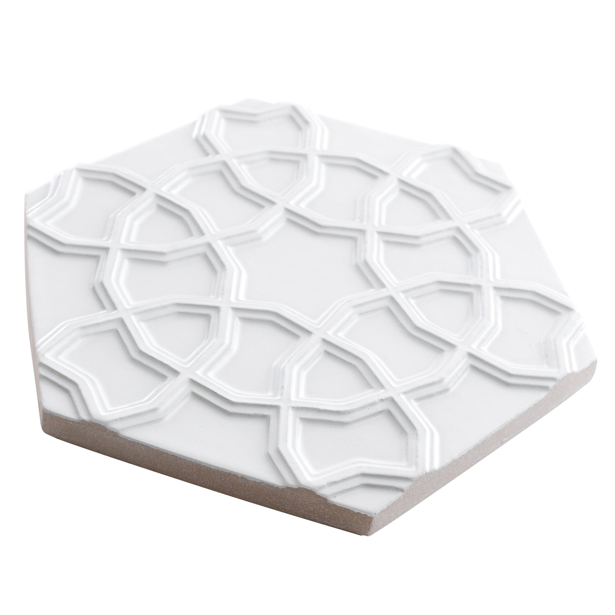 Paloma Hexagon Handmade Tile