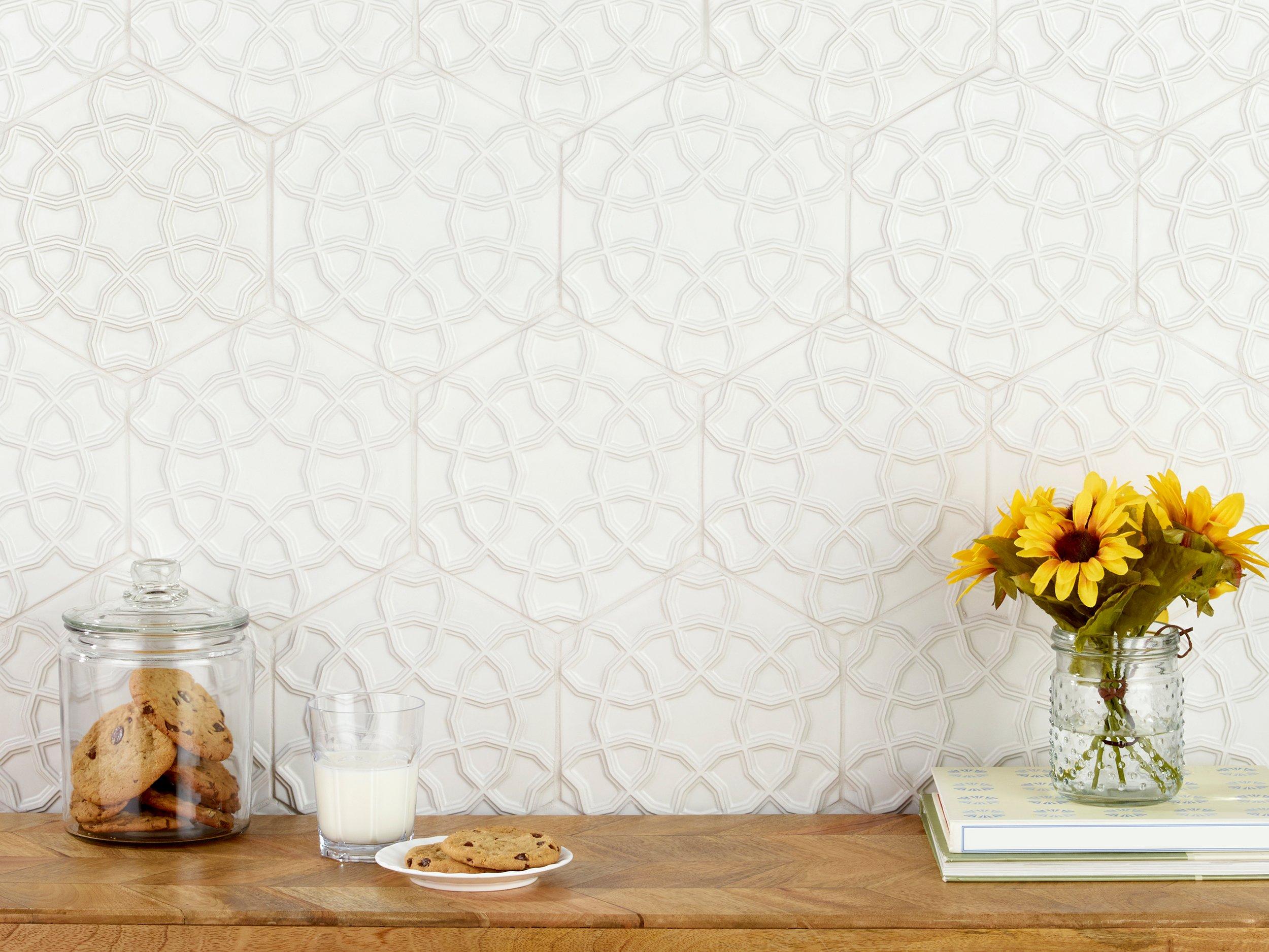 Paloma Hexagon Handmade Tile