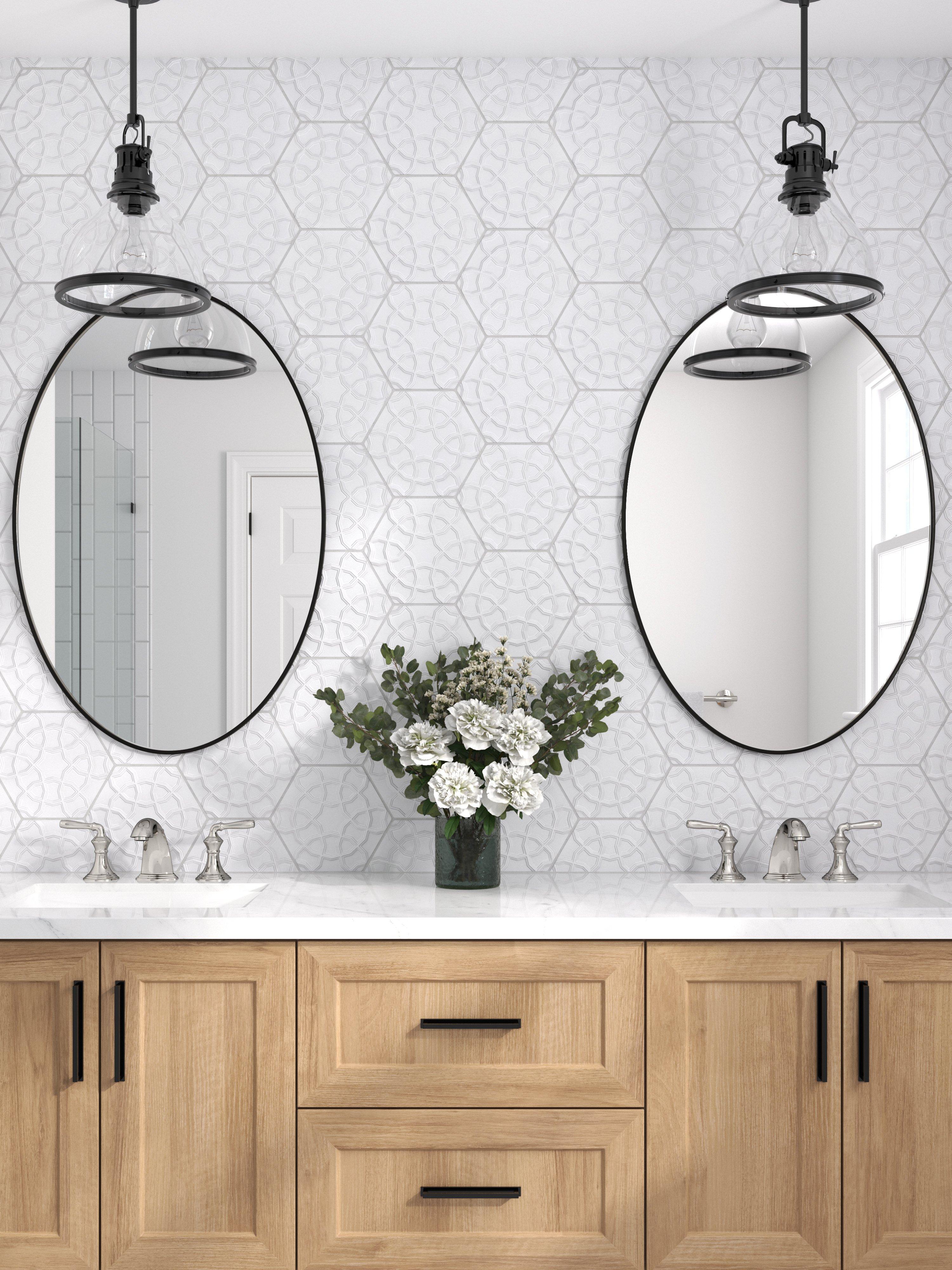 Paloma Hexagon Handmade Tile