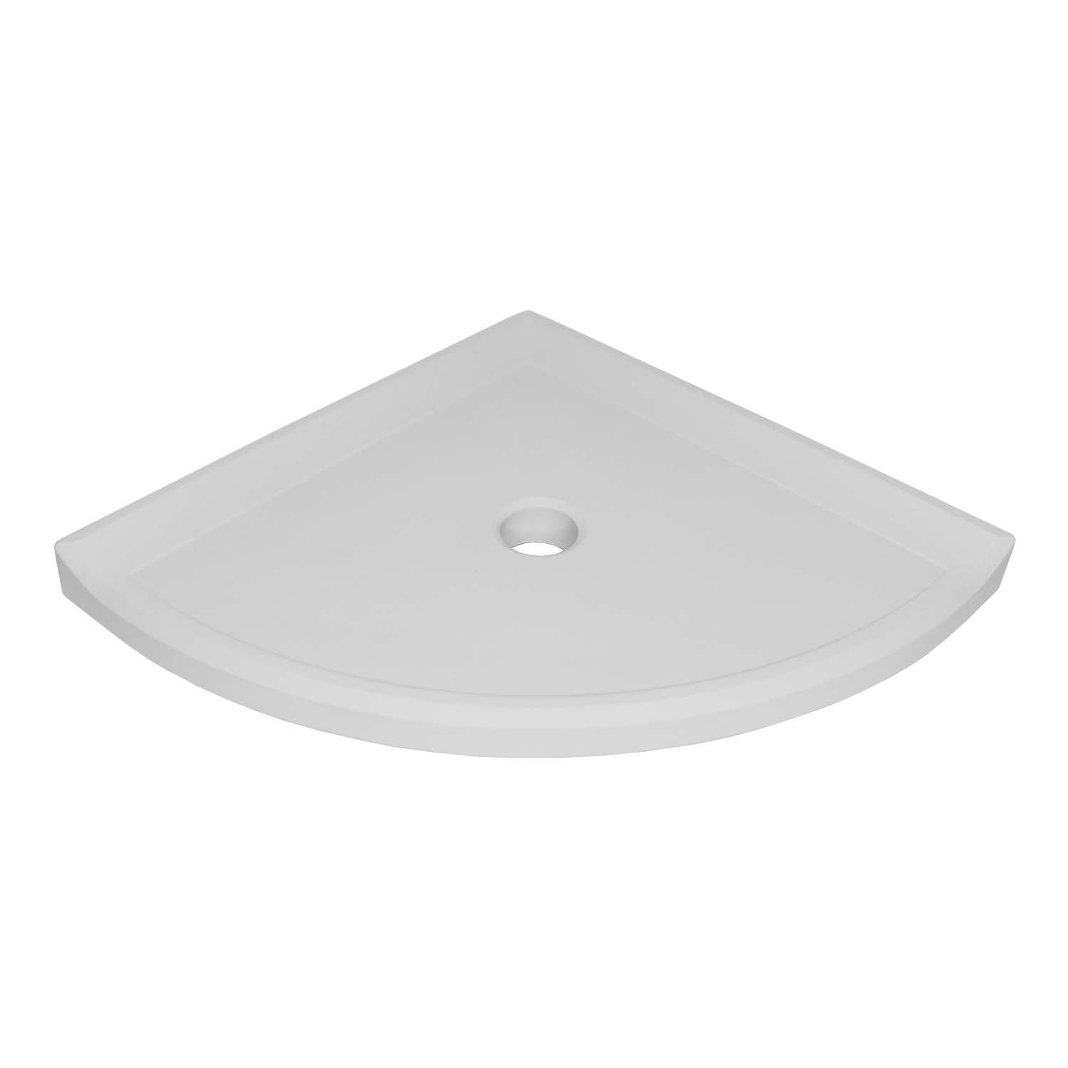 Somerset Collection Somerset 8 bright white polished corner shelf Bright  White 1-Tier Ceramic Wall Mount Corner Bathroom Shelf (8.25-in x 1-in x  8-in) in the Bathroom Shelves department at