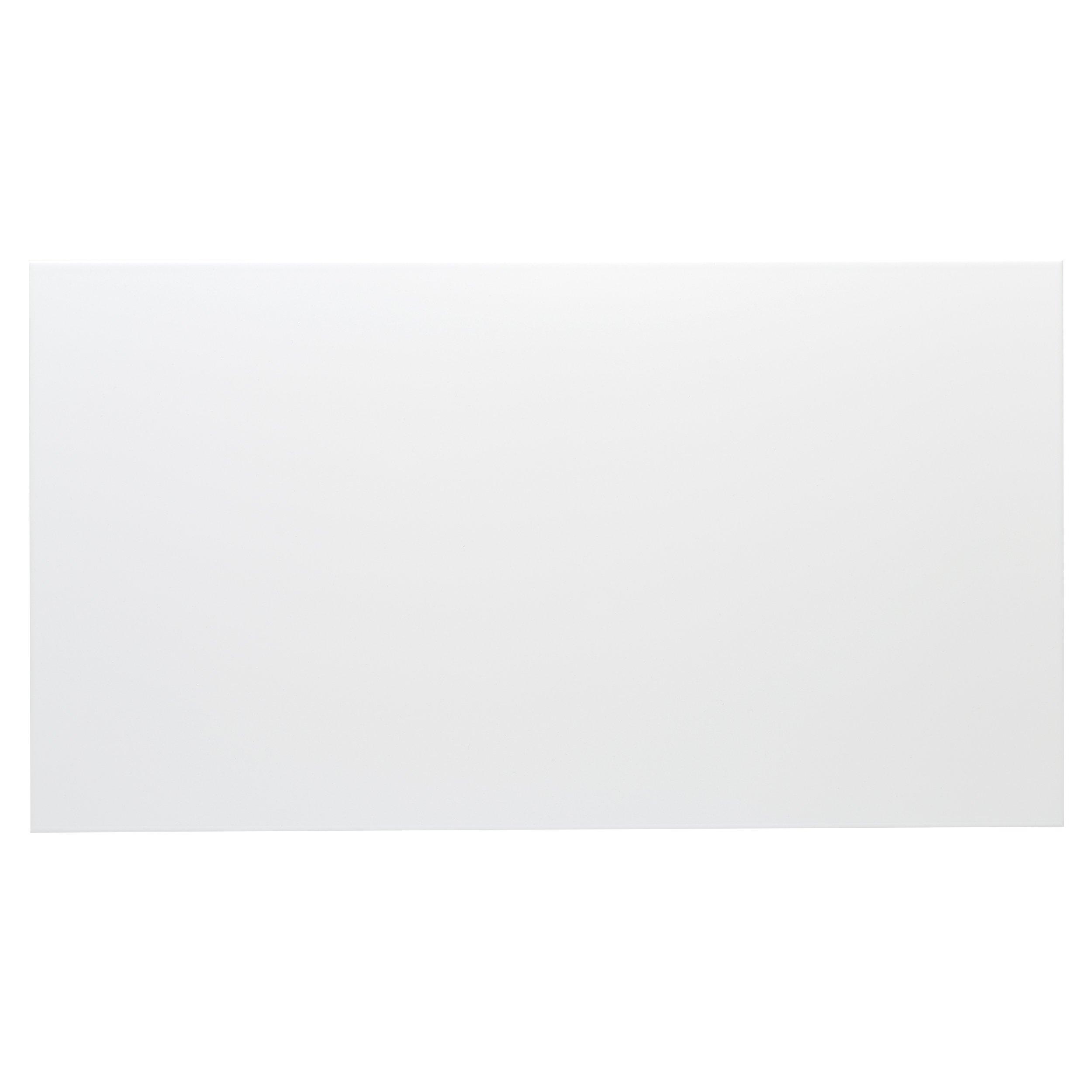 Bright White Glossy Wall Tile