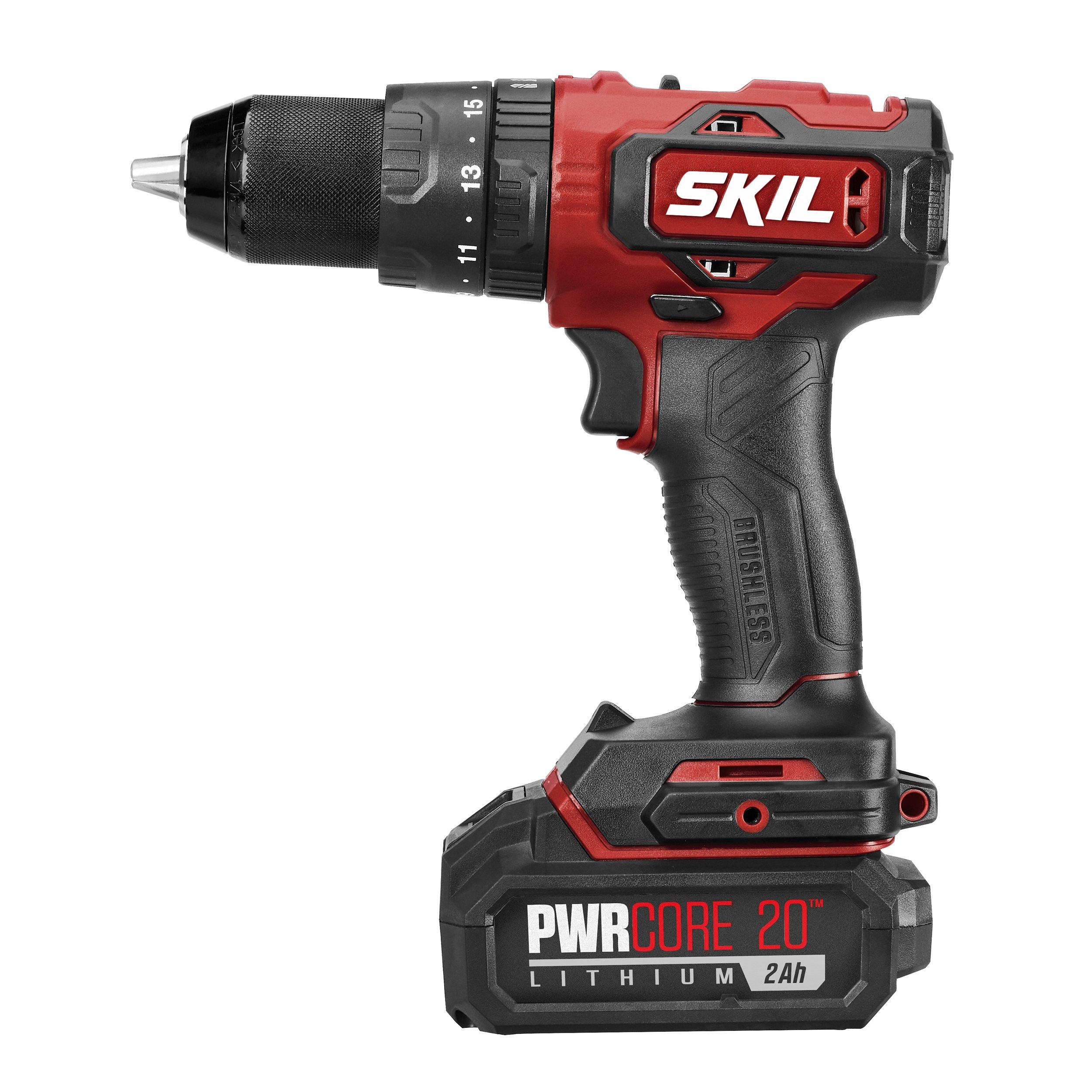 Skil PWR CORE 20 Brushless 20V 1/2 IN. Hammer Drill Kit