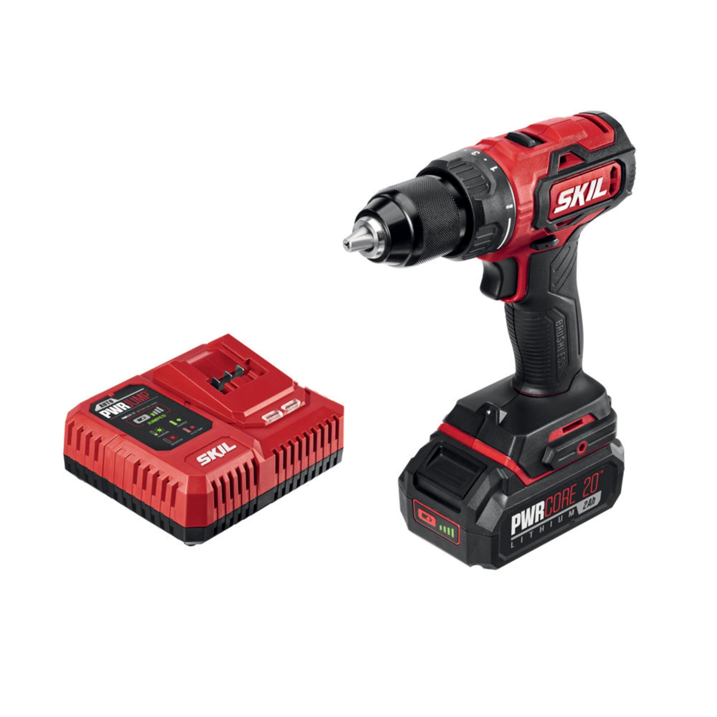Skil PWR CORE 20 Brushless 20V 1/2 IN. Drill Driver Kit