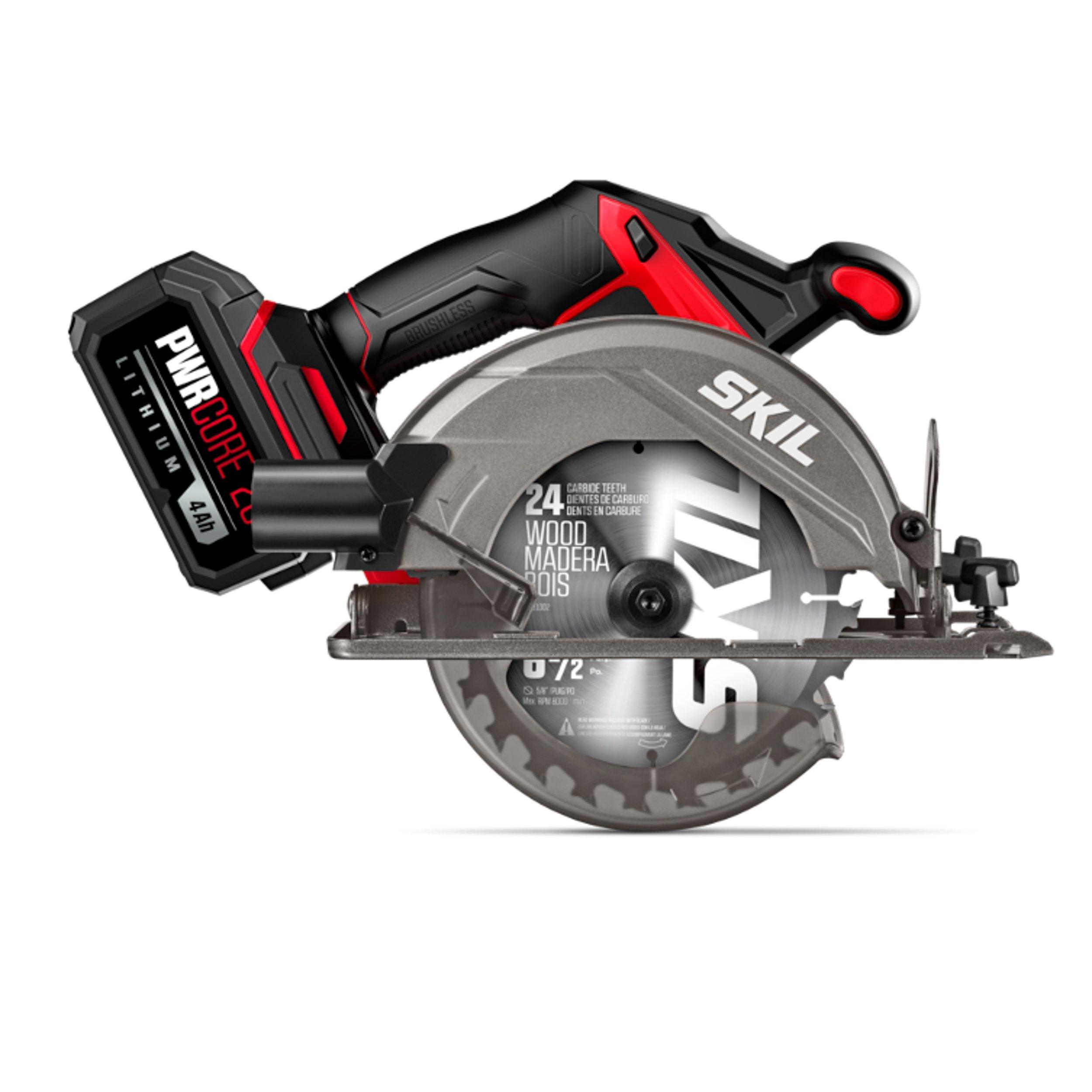 Skil PWR Core 20 Brushless 20V 6-1/2 IN. Circular saw Kit