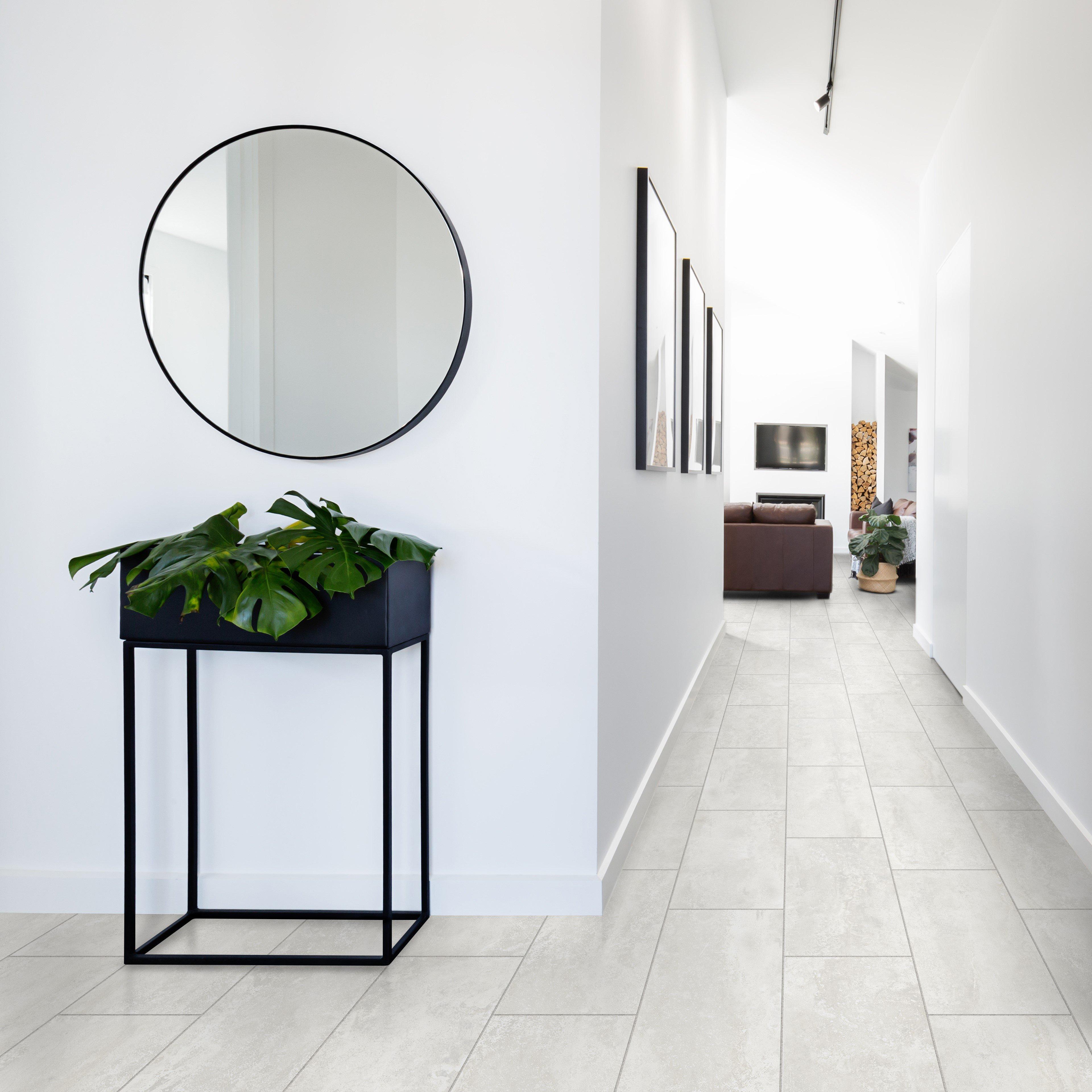 Mist White Matte Porcelain Tile