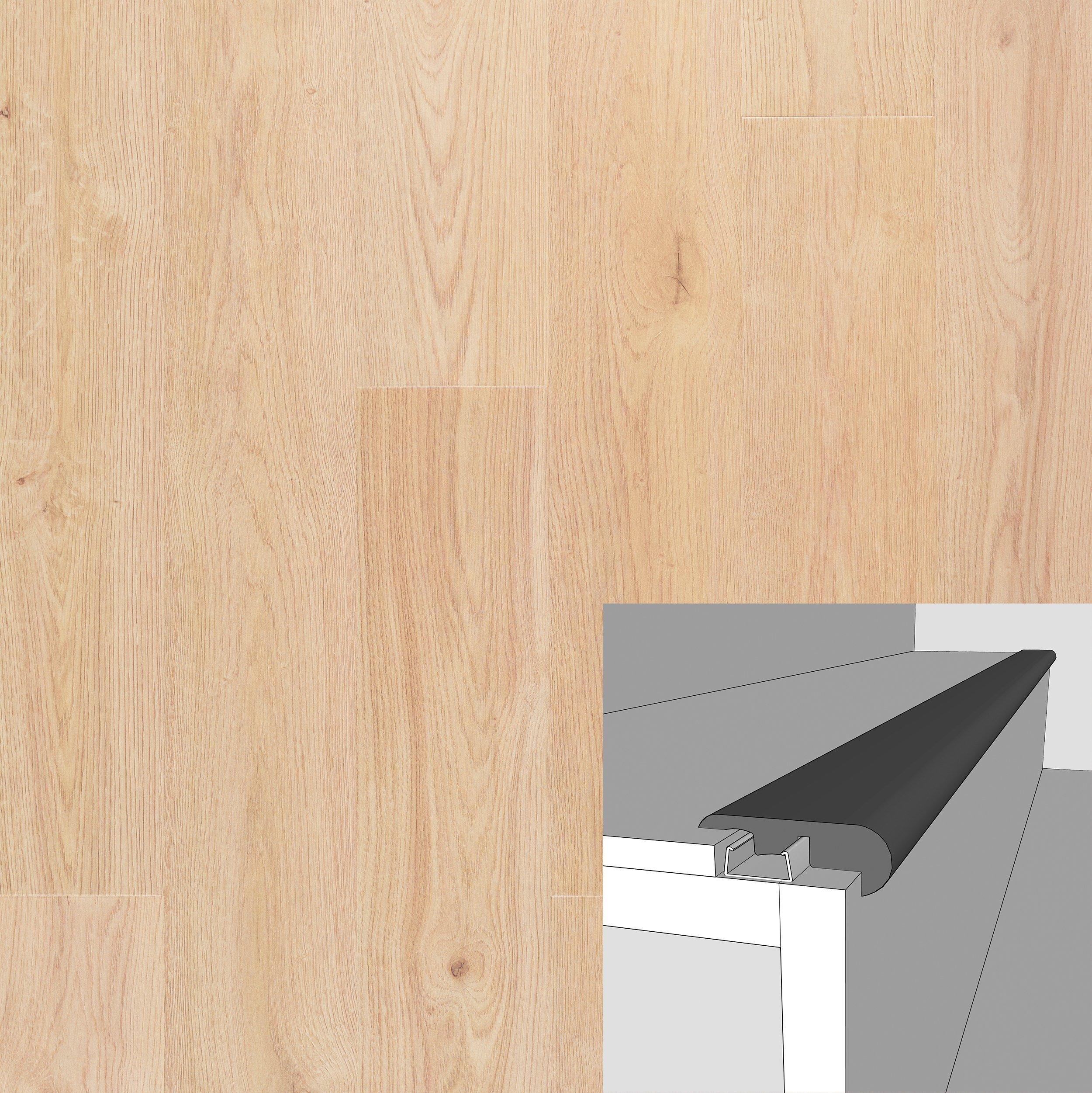 Battersea Park 94in. Laminate Overlapping Stair Nose