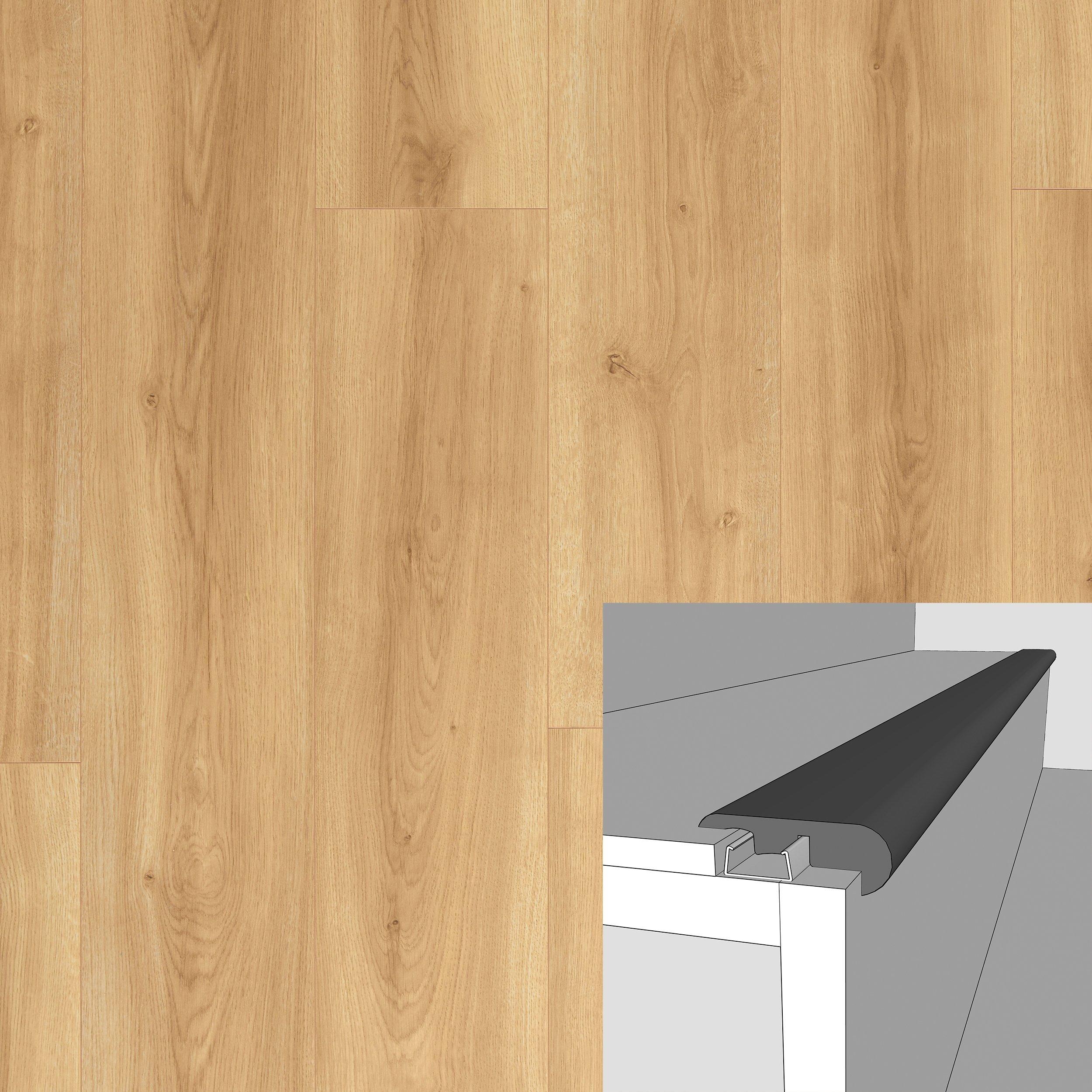 Eagle Trace 94in. Laminate Overlapping Stair Nose