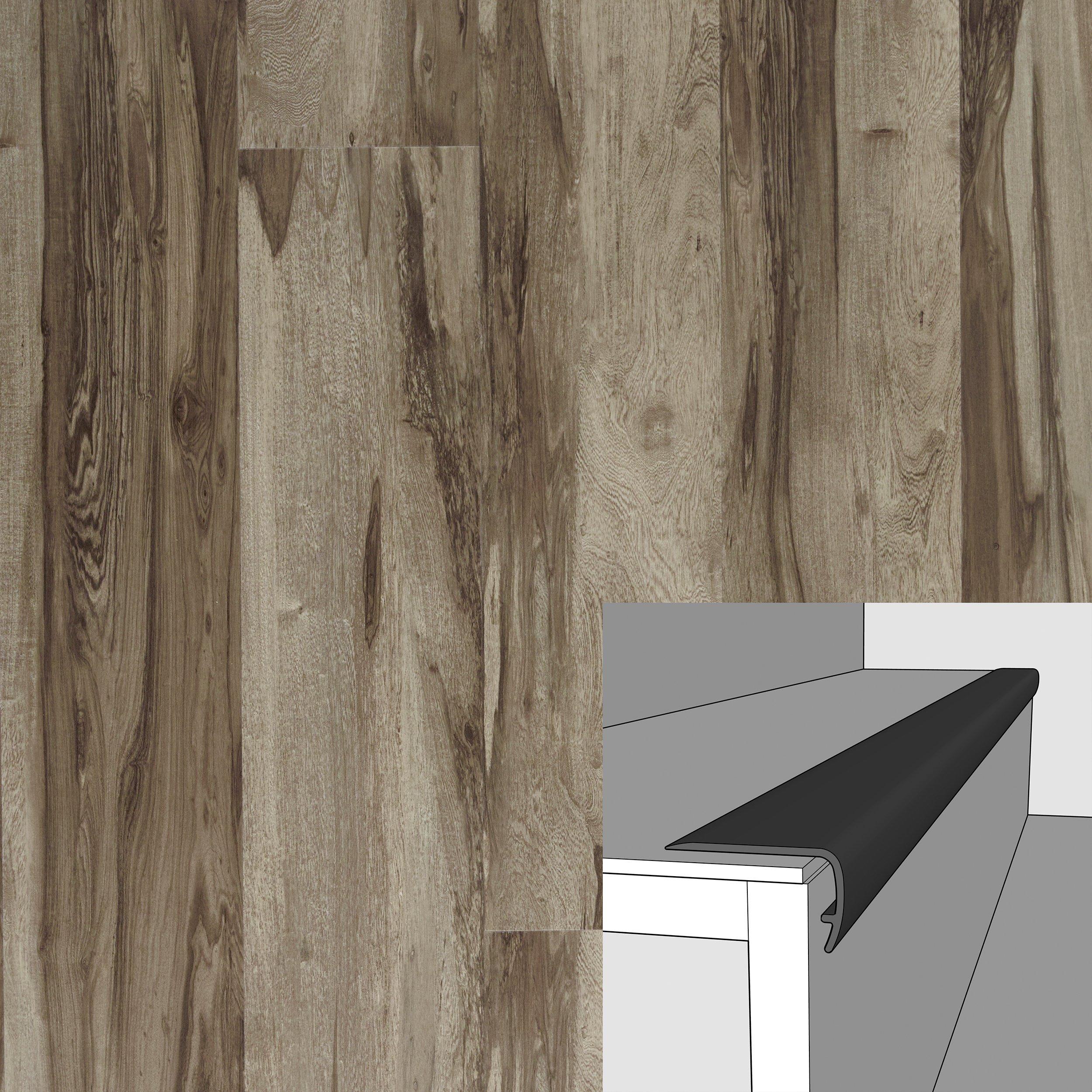 Tahoe Spring 94in. Vinyl Overlapping Stair Nose