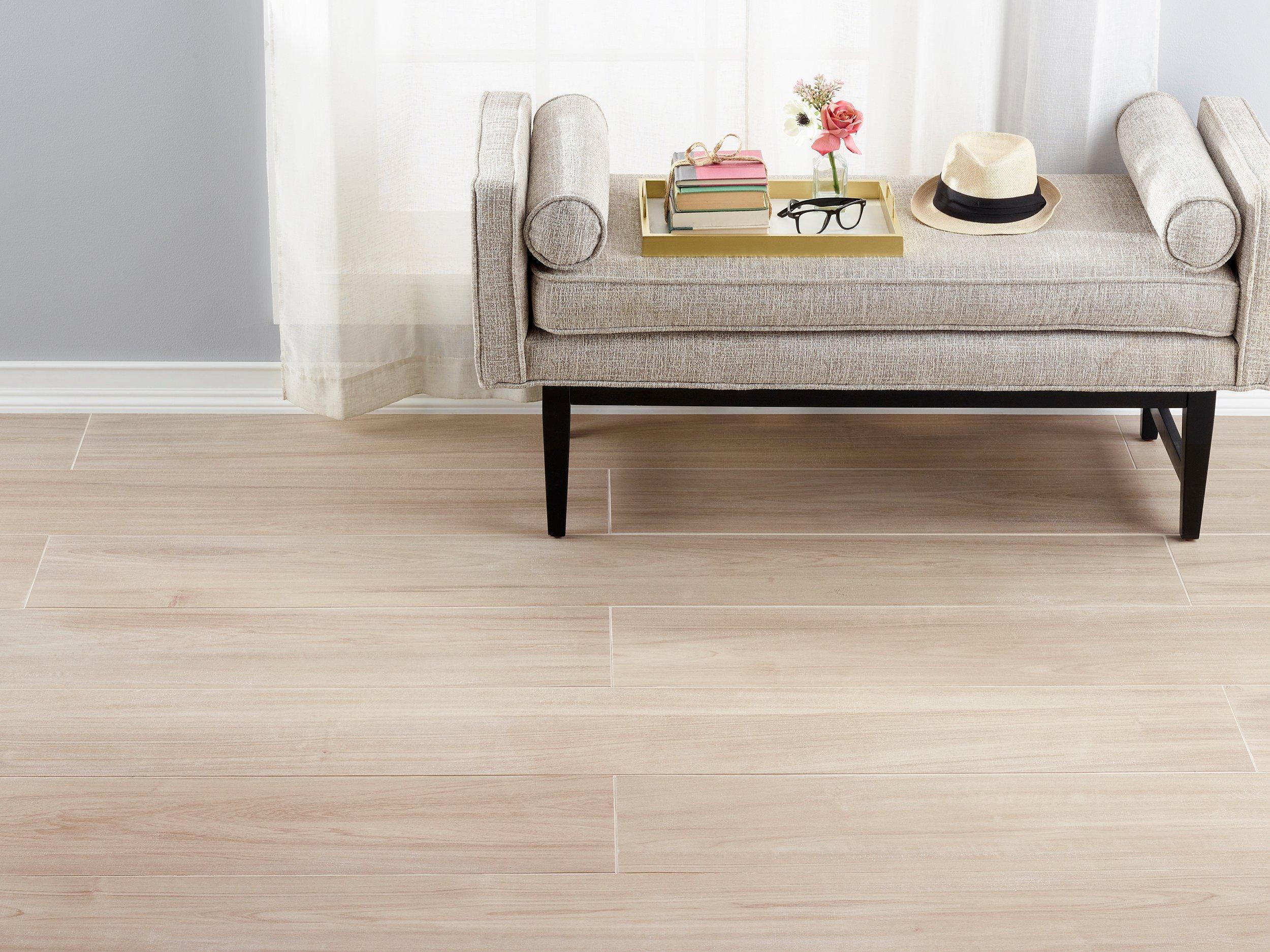 Sedon Lodge Natural Wood Plank Porcelain Tile