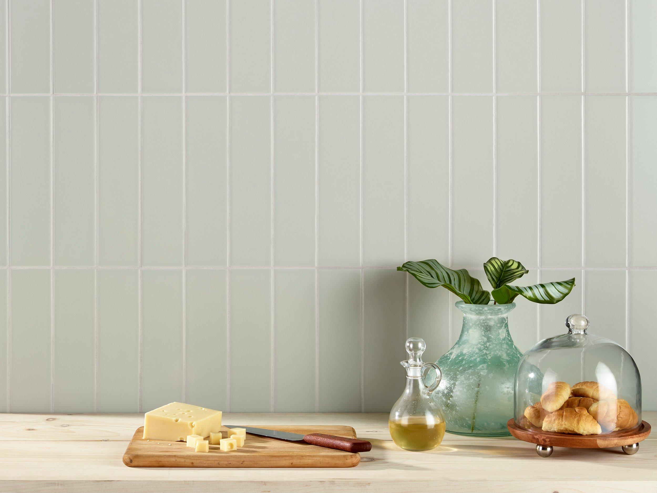 Aloe Matte Green Ceramic Tile