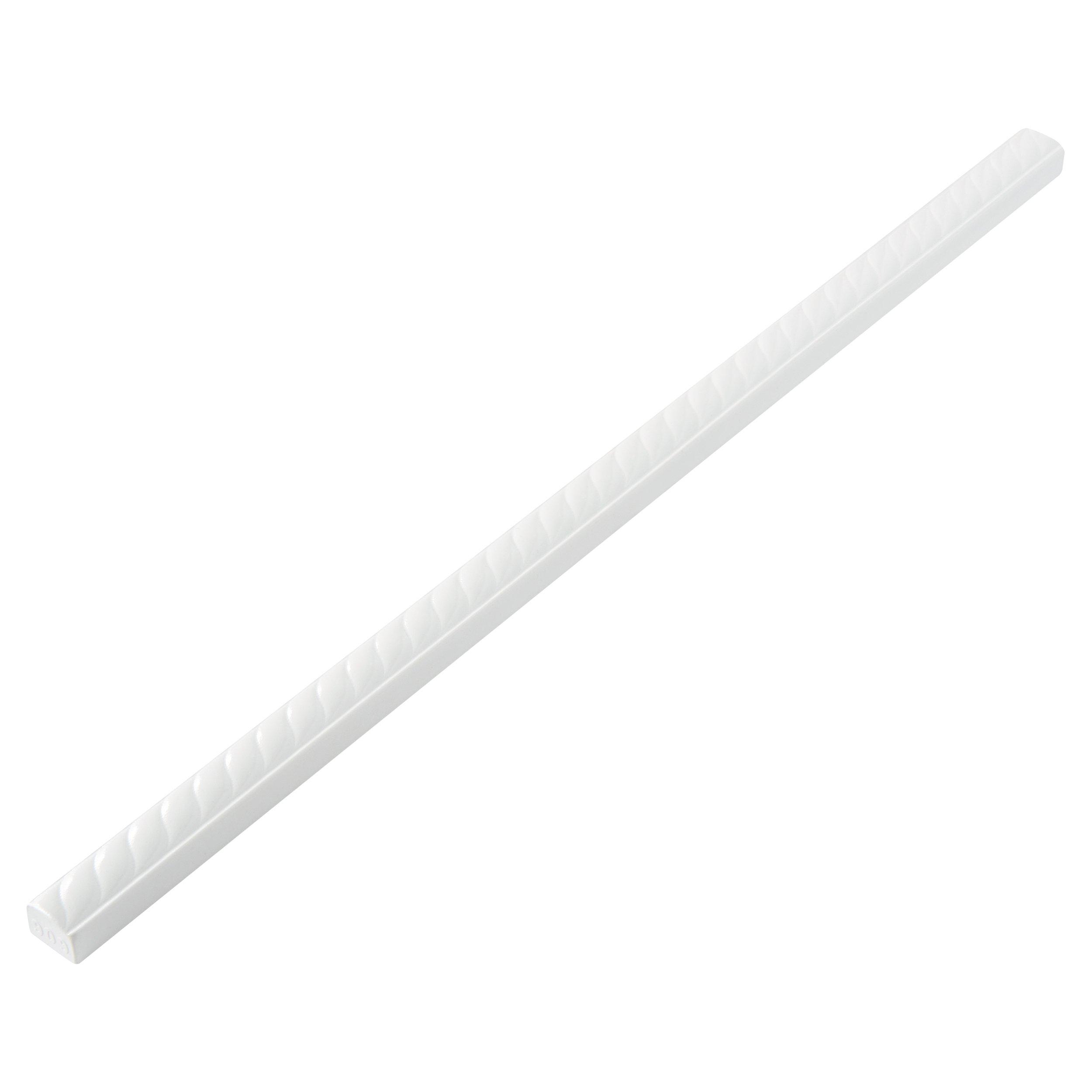 Bright White Ice Decorative Rope Pencil