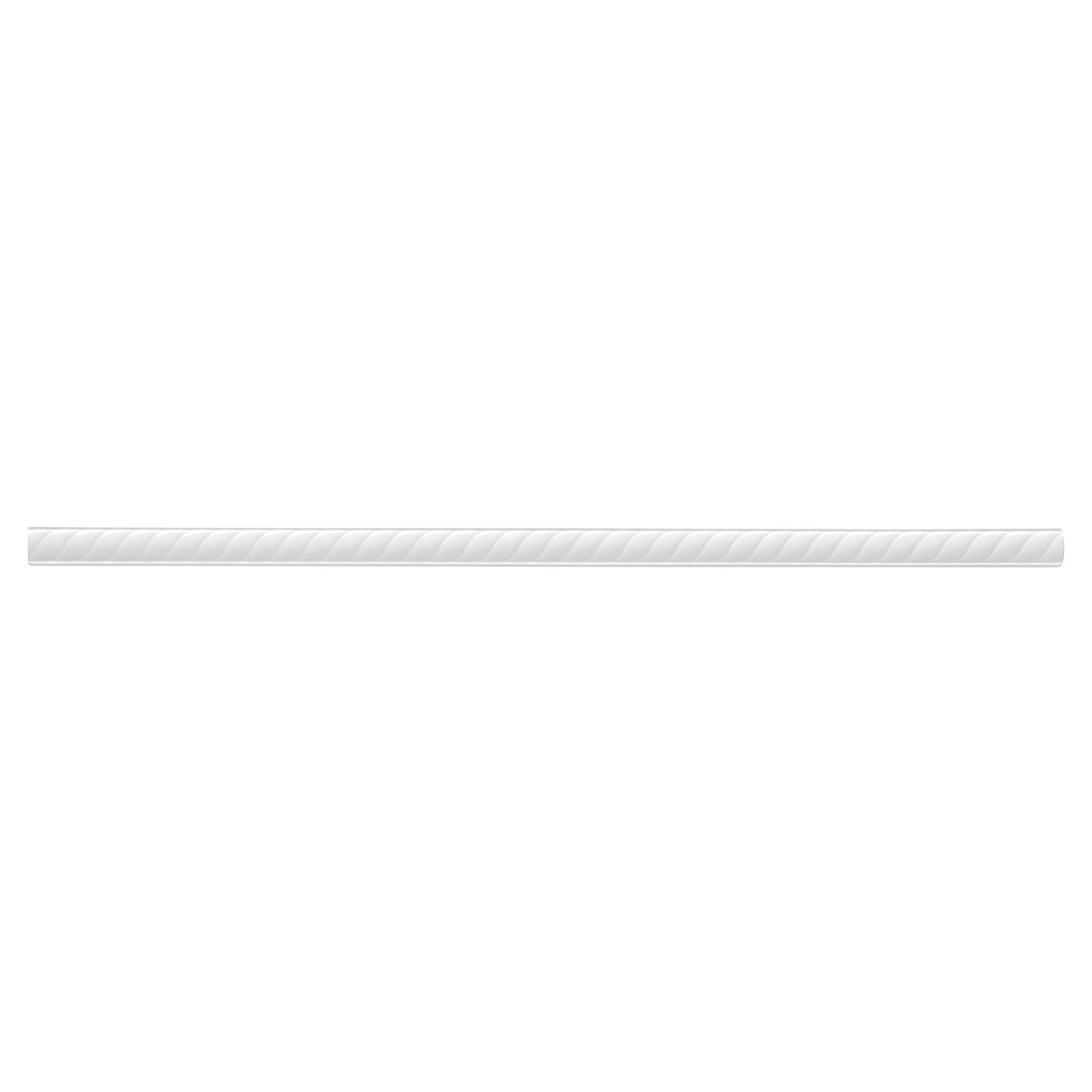 Bright White Ice Decorative Rope Pencil