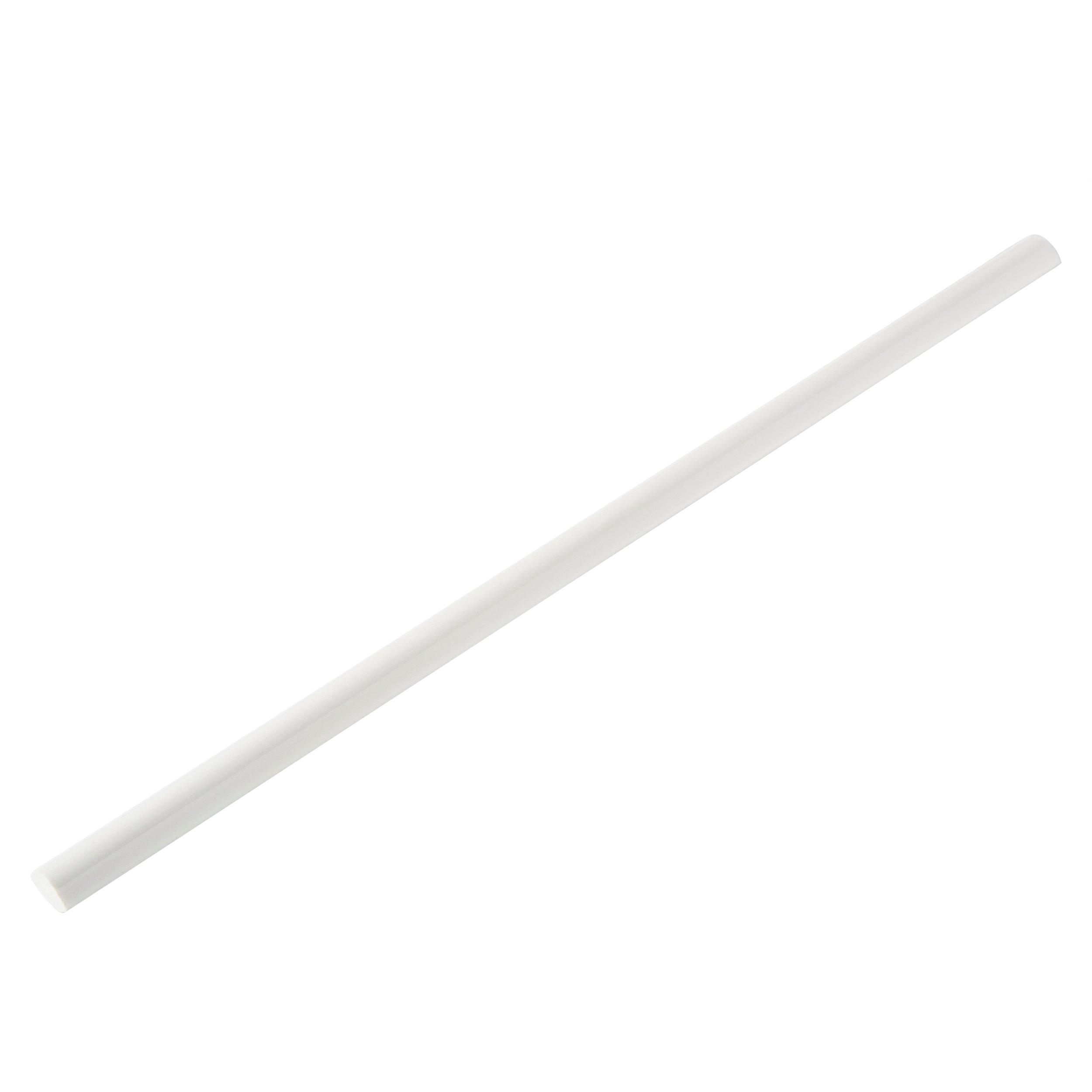 Bright White Ice Decorative Pencil
