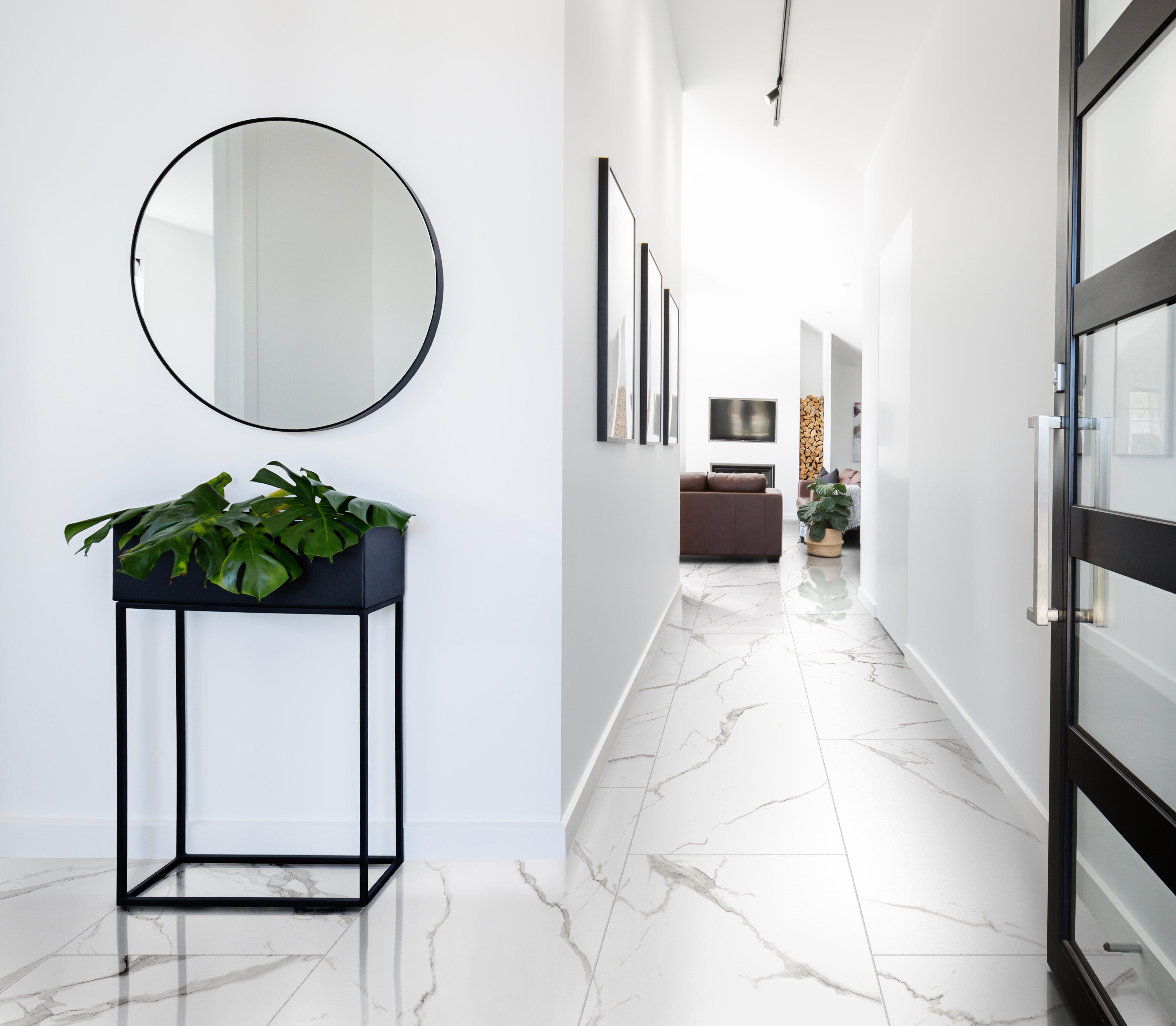 Brindisi Bianco Polished Porcelain Tile