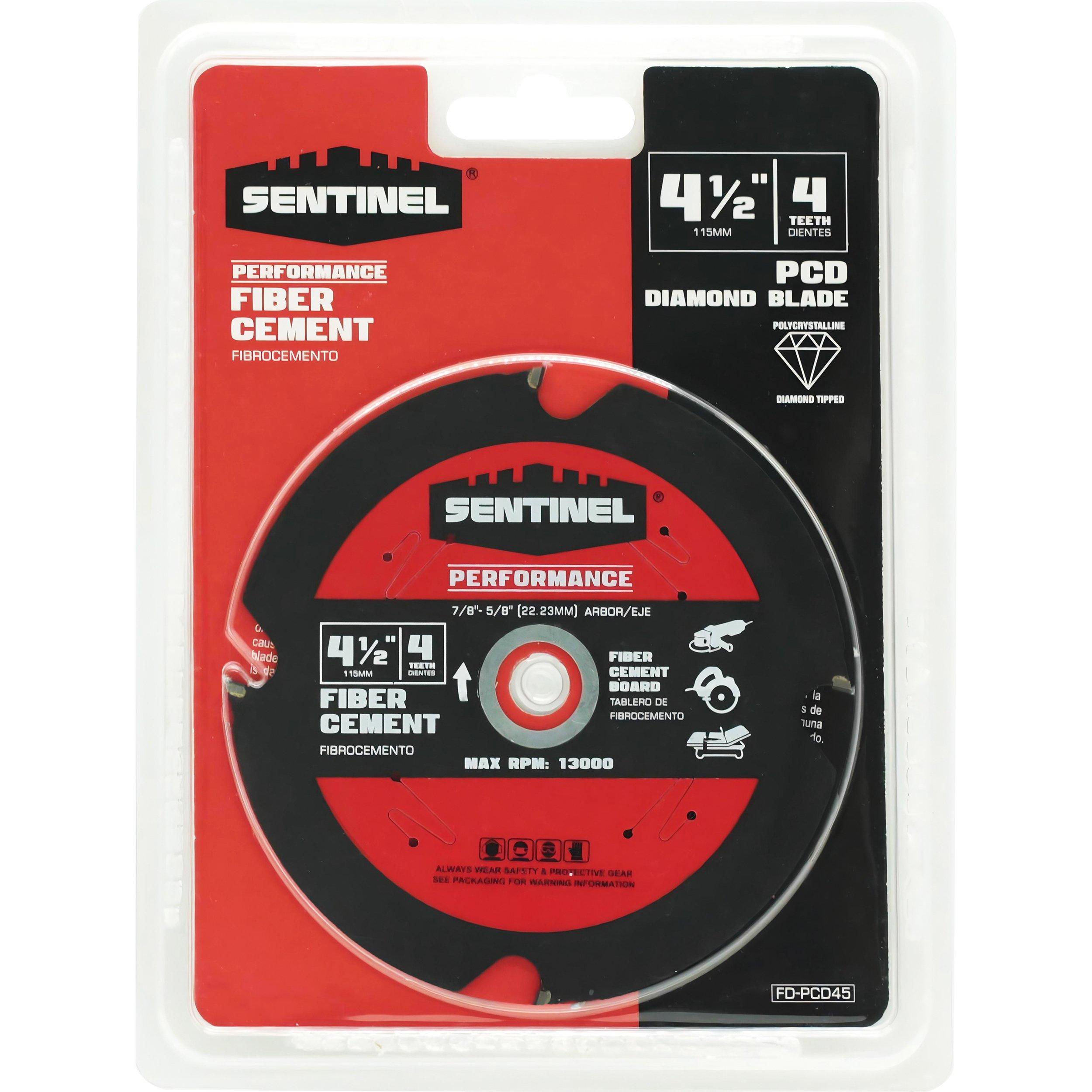 Sentinel 4 1/2in. PCD Diamond Blade