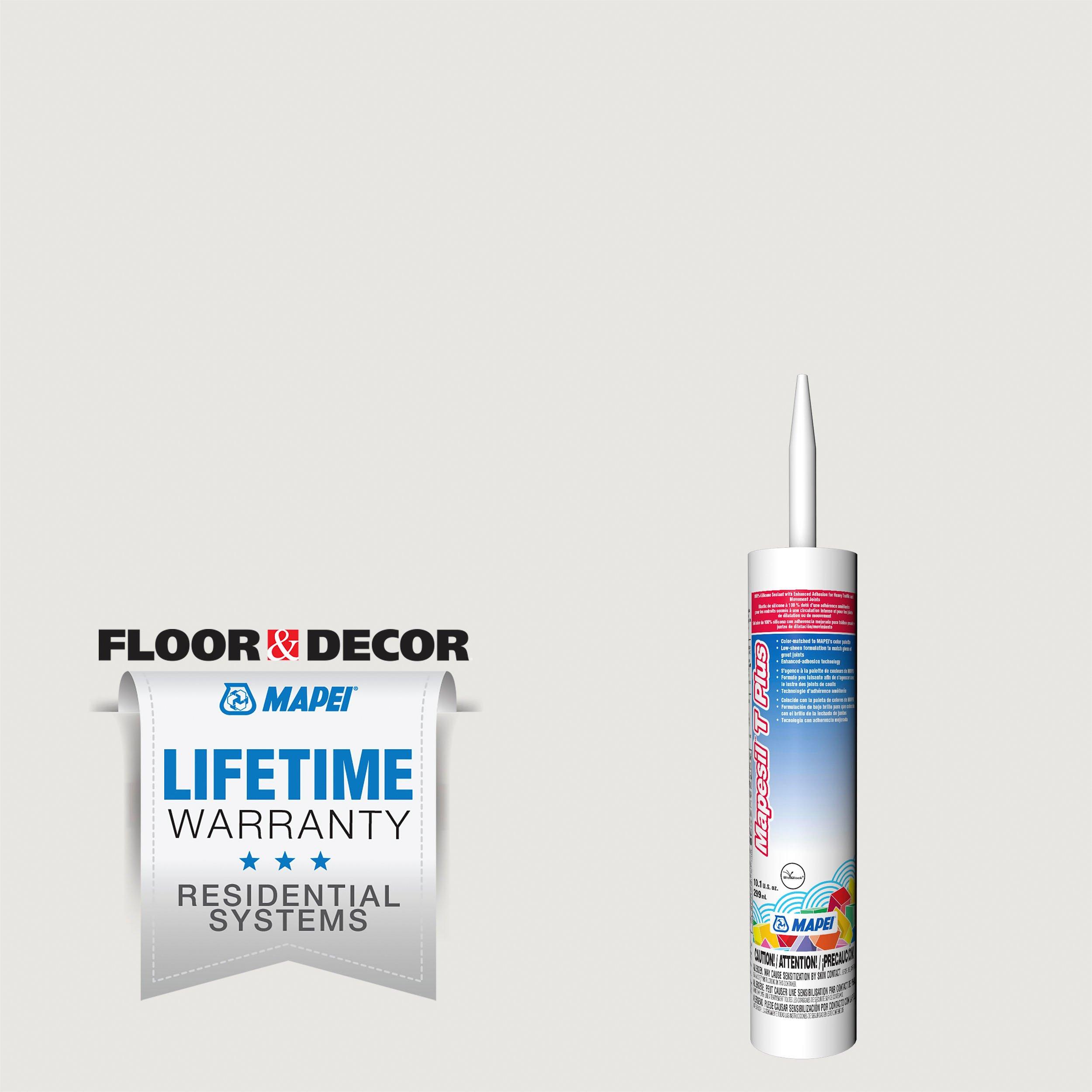 Mapei 38 Avalanche Mapesil T Plus Silicone Caulk Floor and Decor
