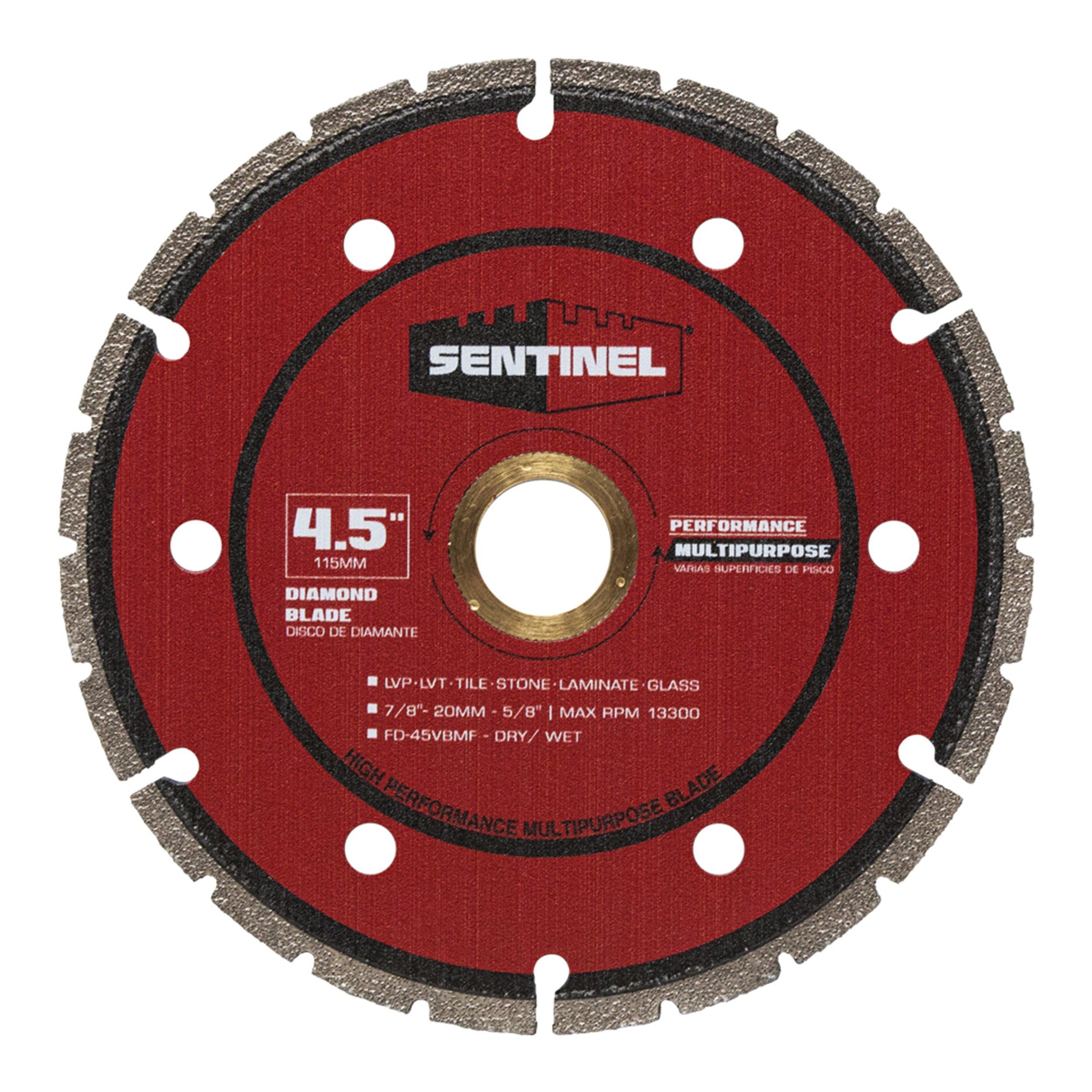 Sentinel 4 1/2in. Multi Floor Diamond Blade