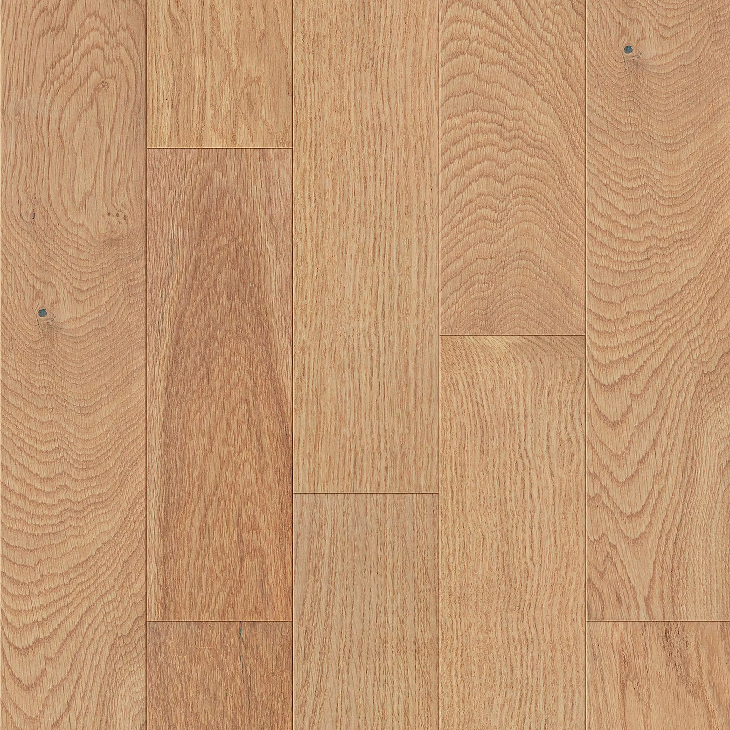 Hillside White Oak Wire-Brushed Solid Hardwood