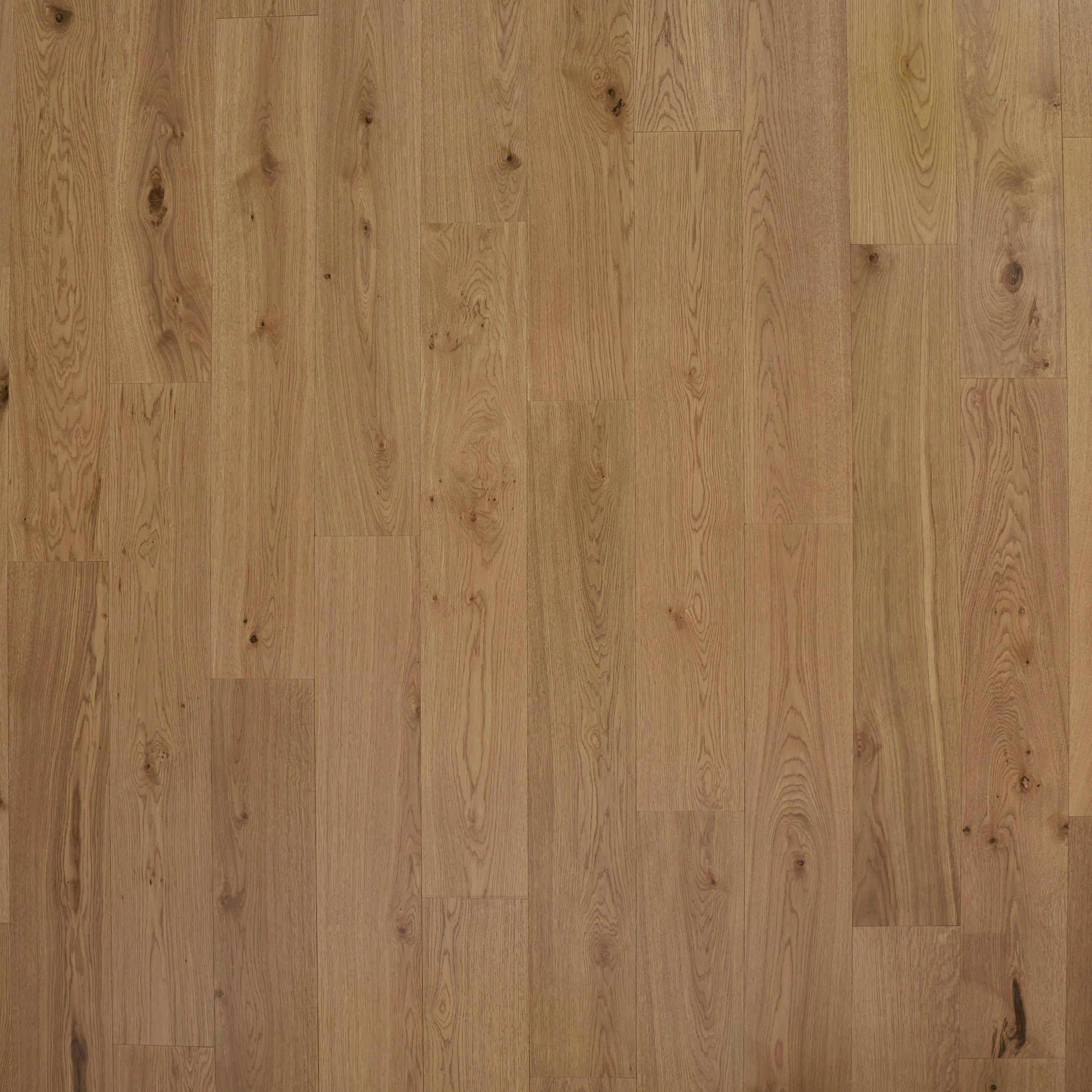 Ravinia White Oak Wire-Brushed Engineered Hardwood