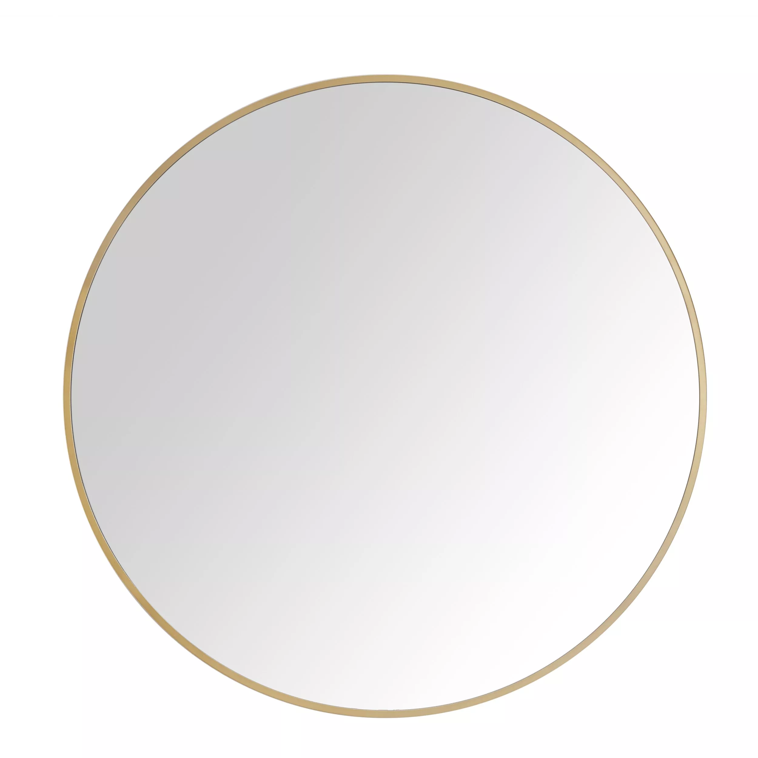 Aria 30 in. Brushed Gold Mirror | Floor and Decor