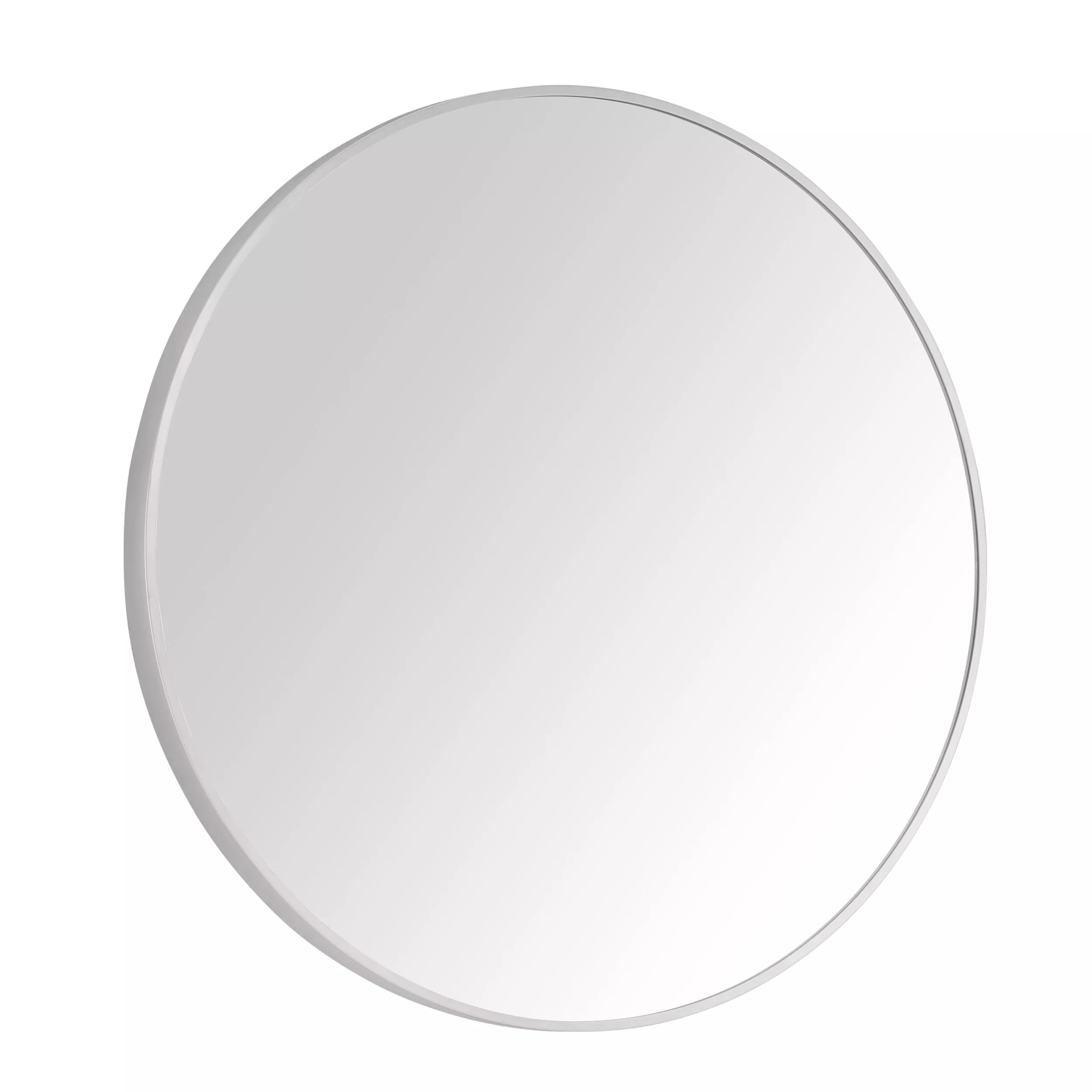 Aria 30 in. Brushed Stainless Steel Mirror