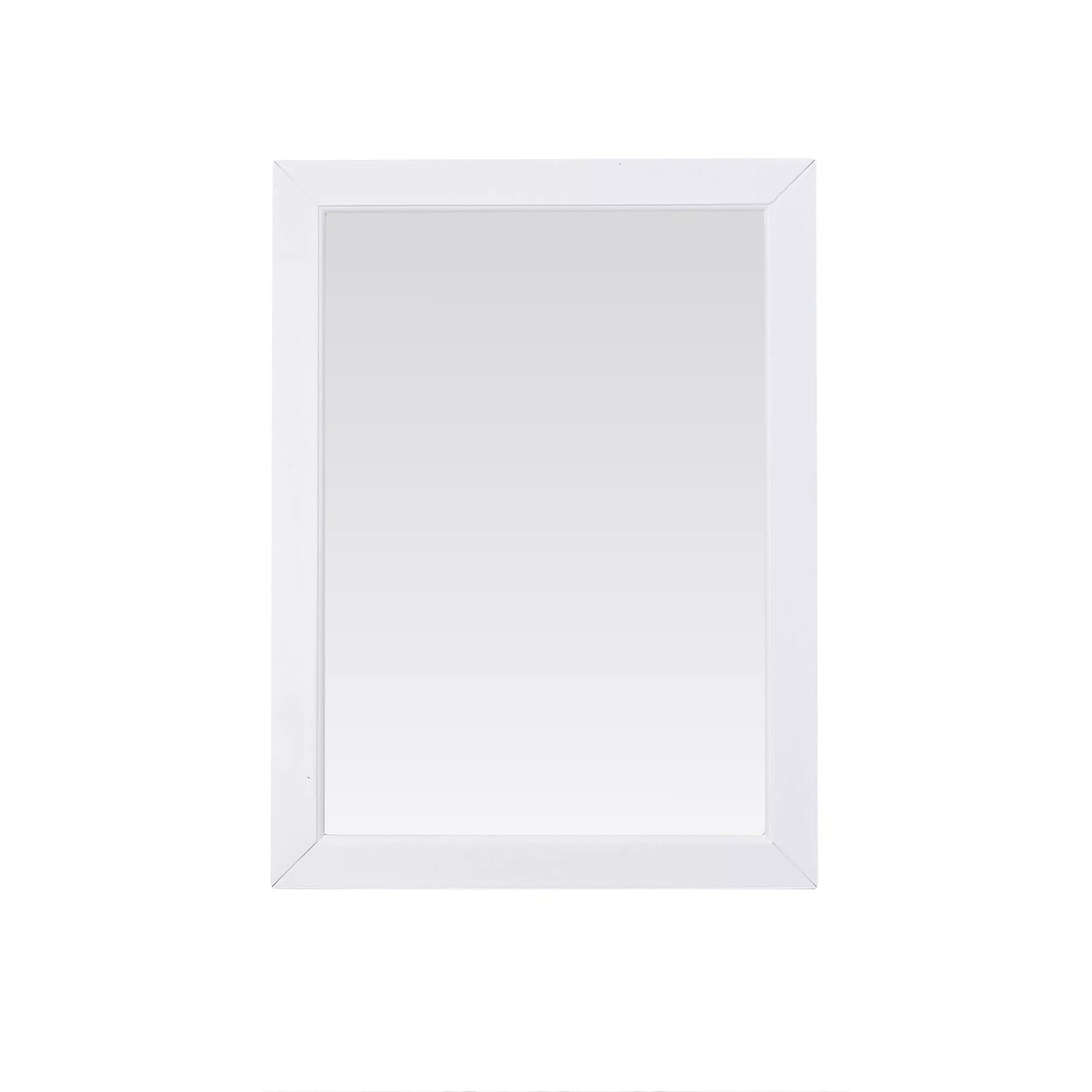 Everly 24 in. White Mirror