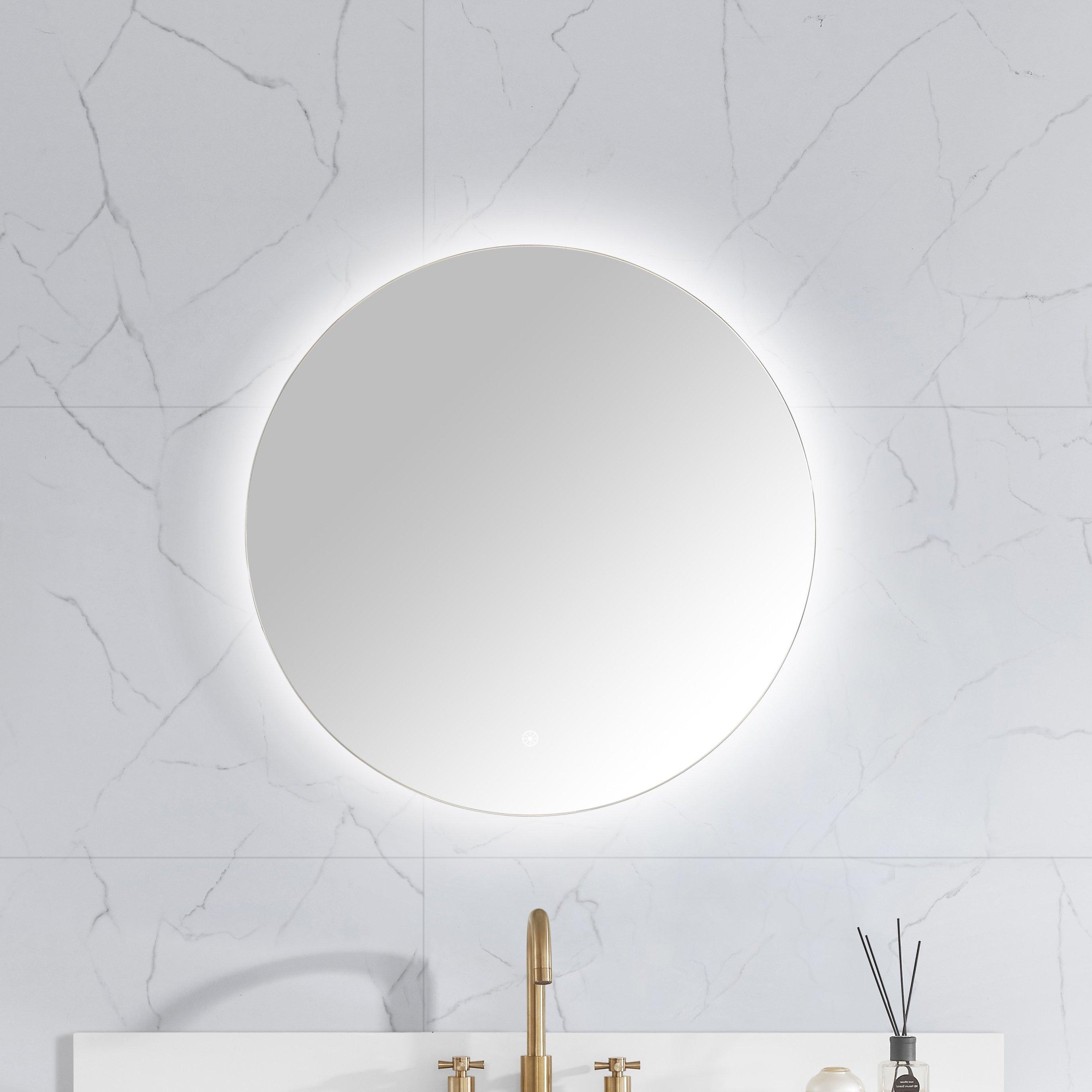 Lyla 30 in. Frameless LED Mirror