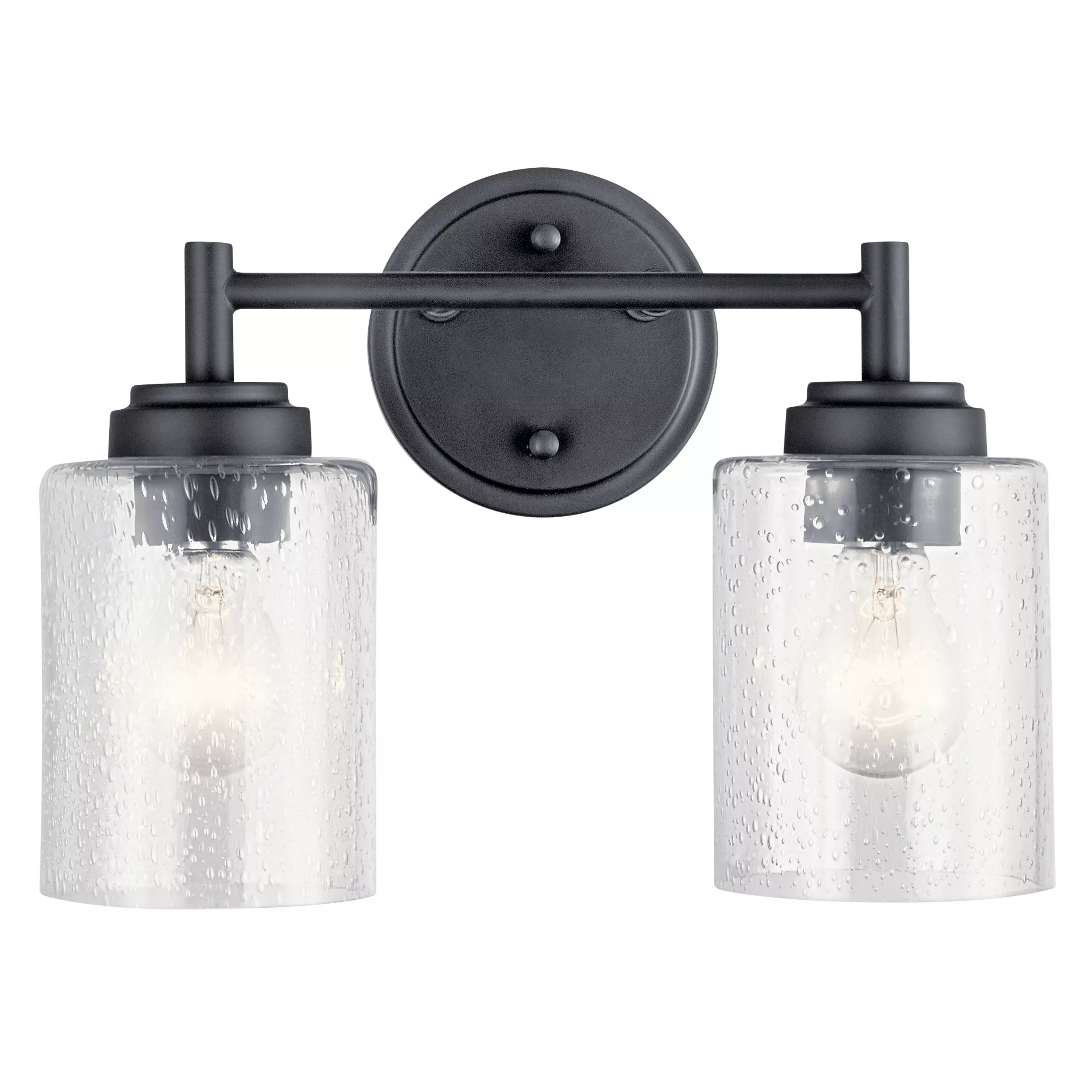 Winslow Black Double Sconce