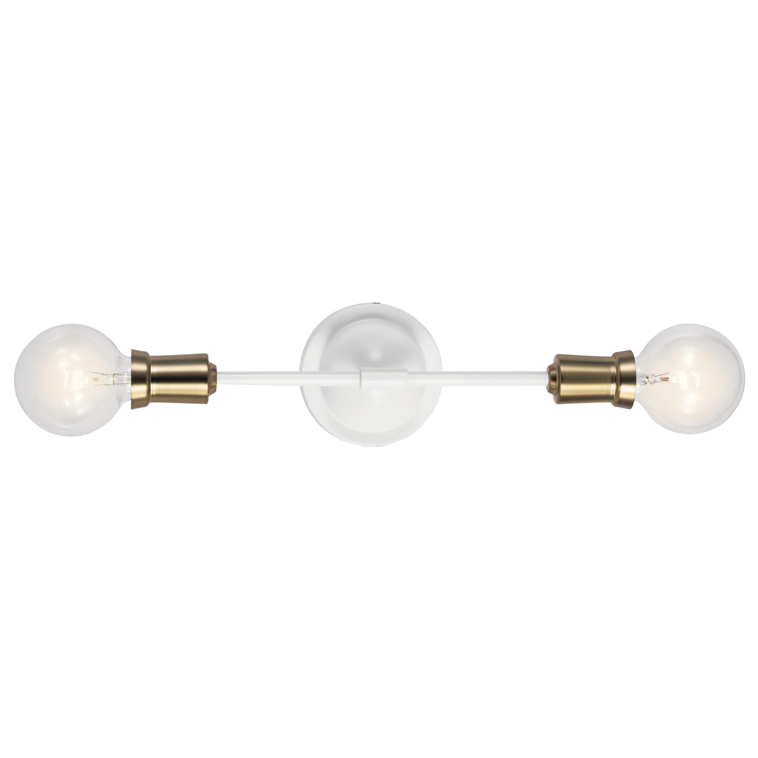 Armstrong White Single Sconce
