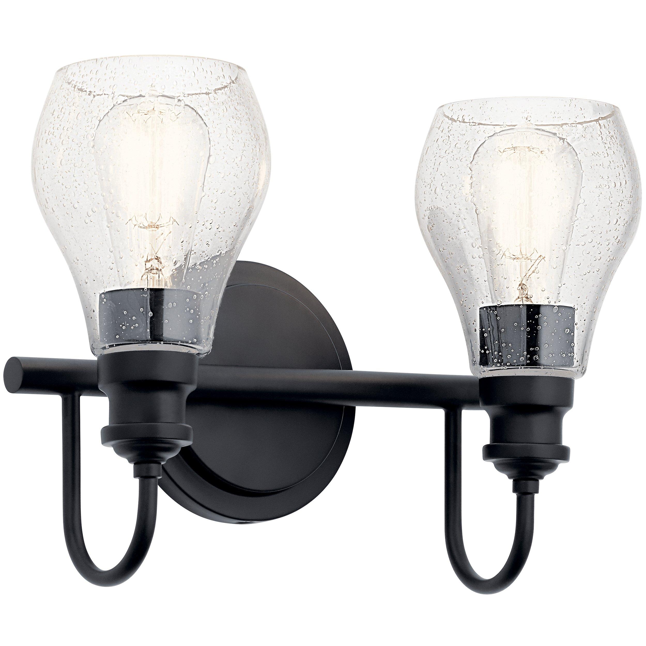 Greenbrier Black Double Sconce
