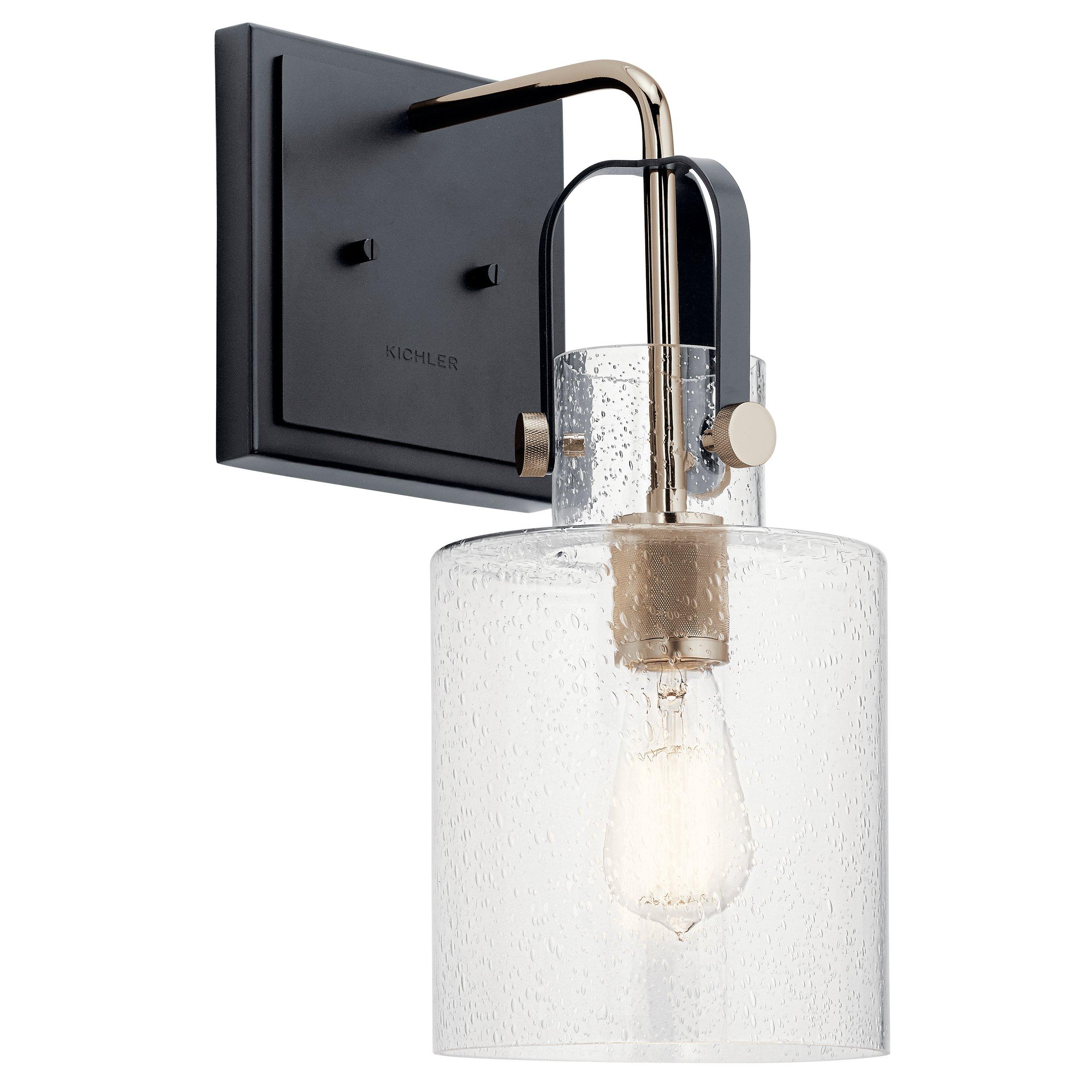 Kitner Polished Nickel Single Sconce