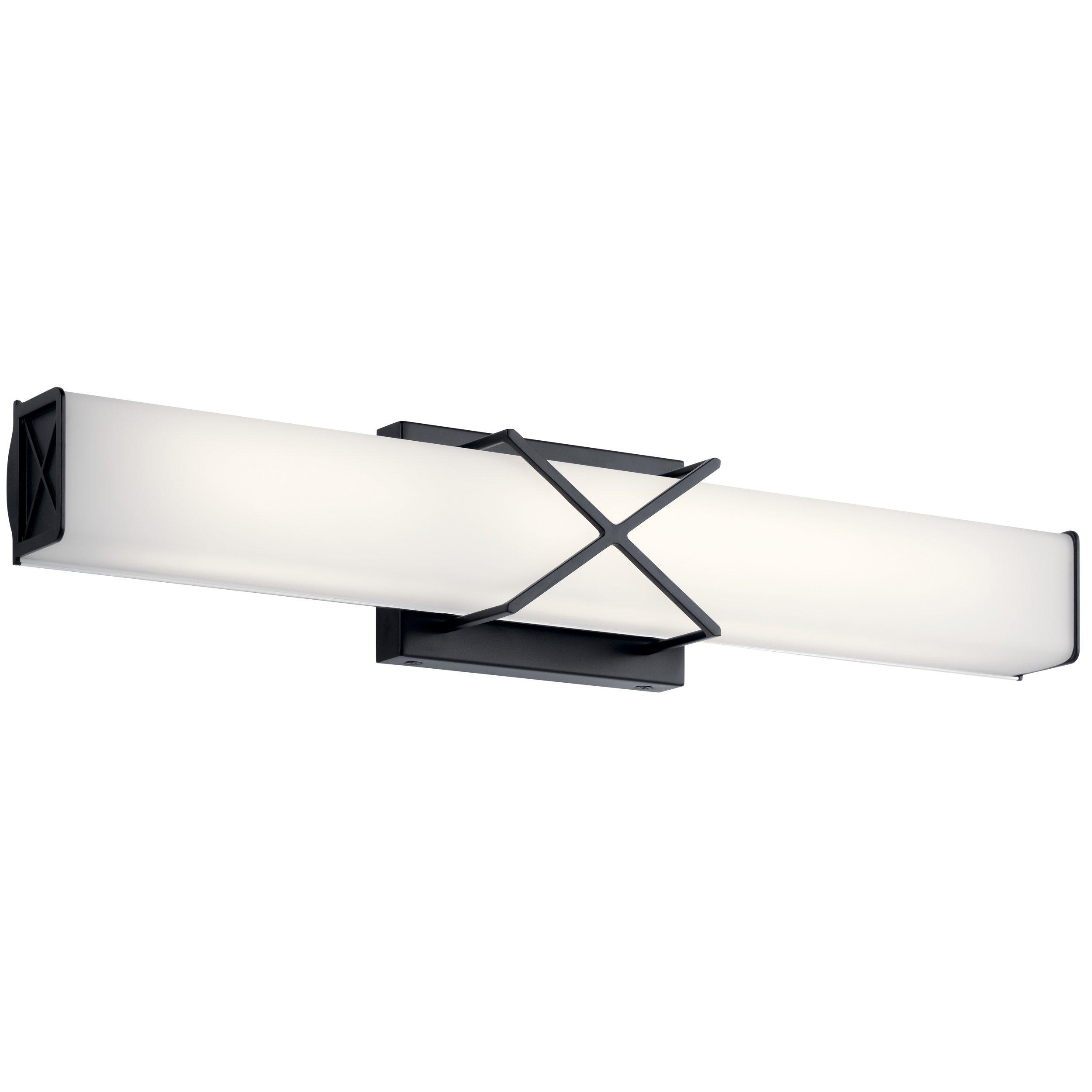 Trinsic Black LED Sconce