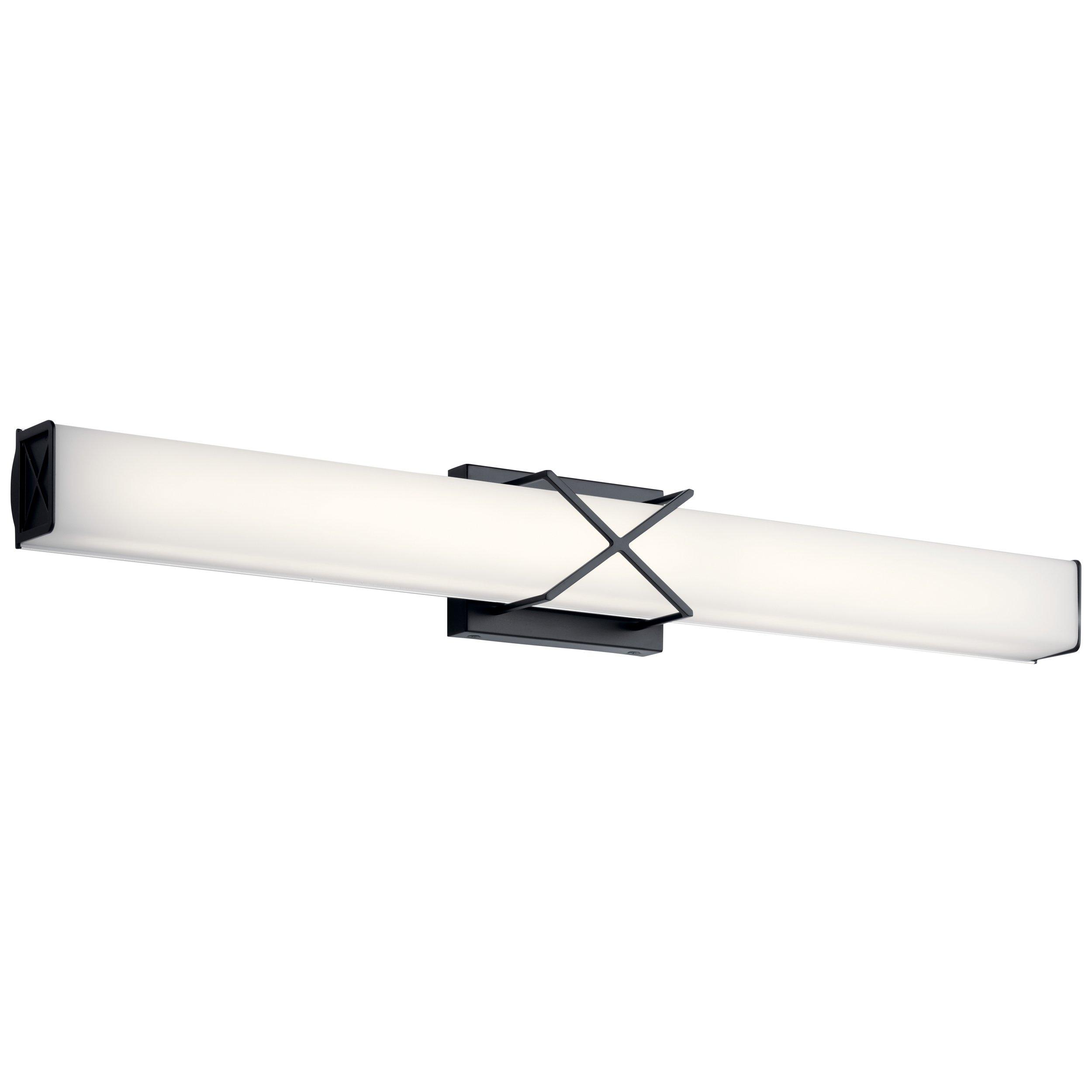Trinsic Black LED Sconce