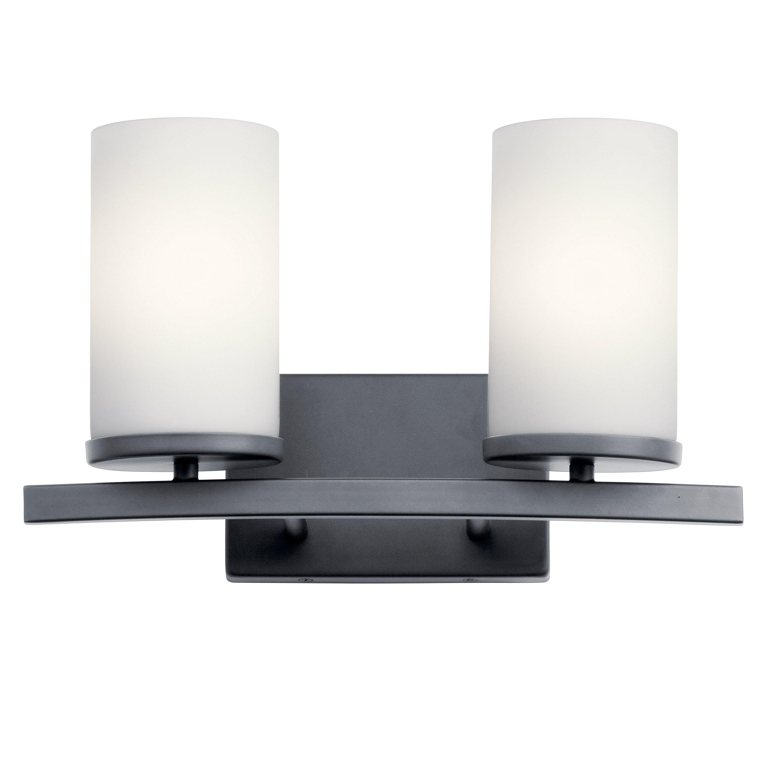 Crosby Black Double Sconce