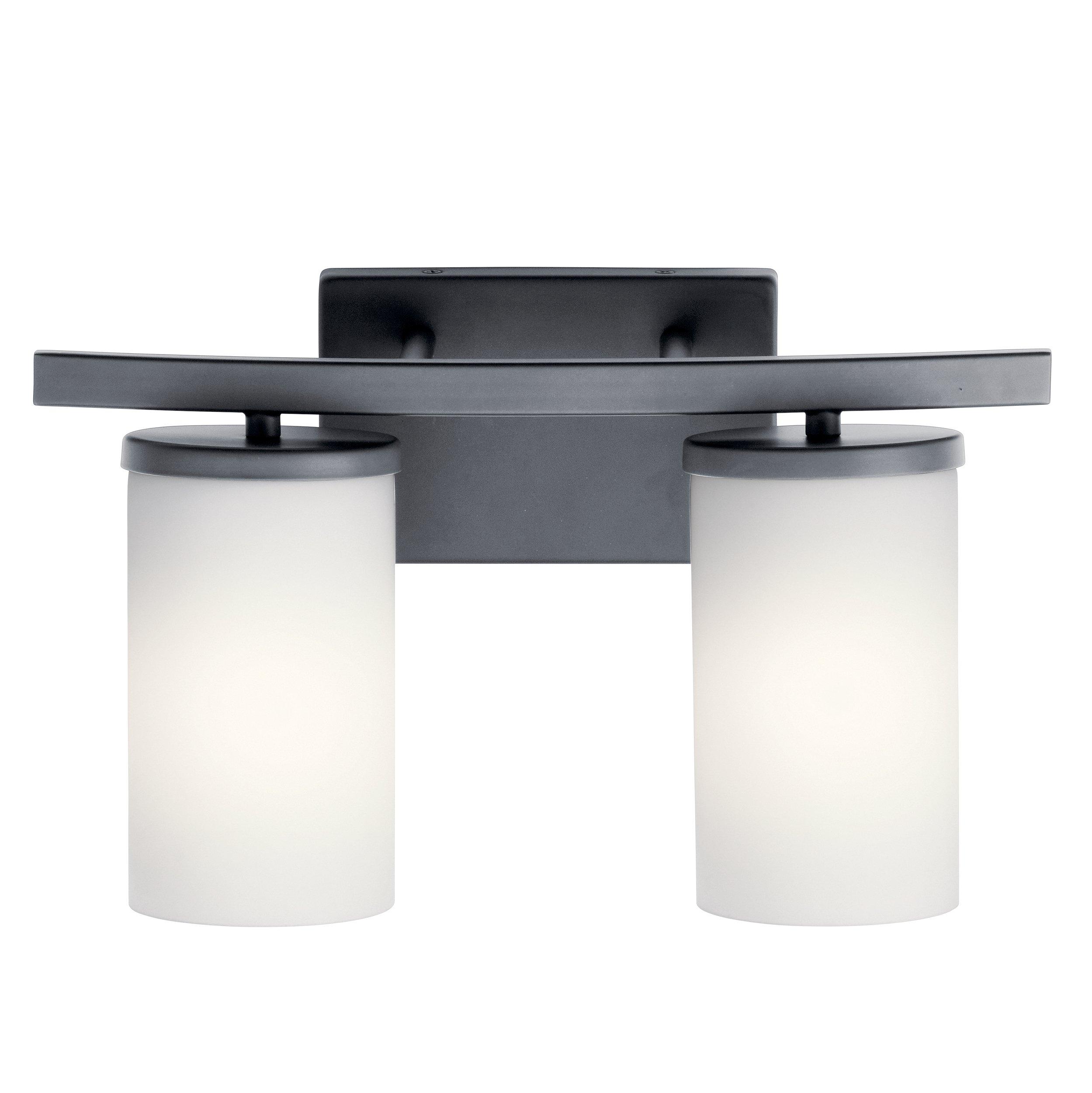 Crosby Black Double Sconce