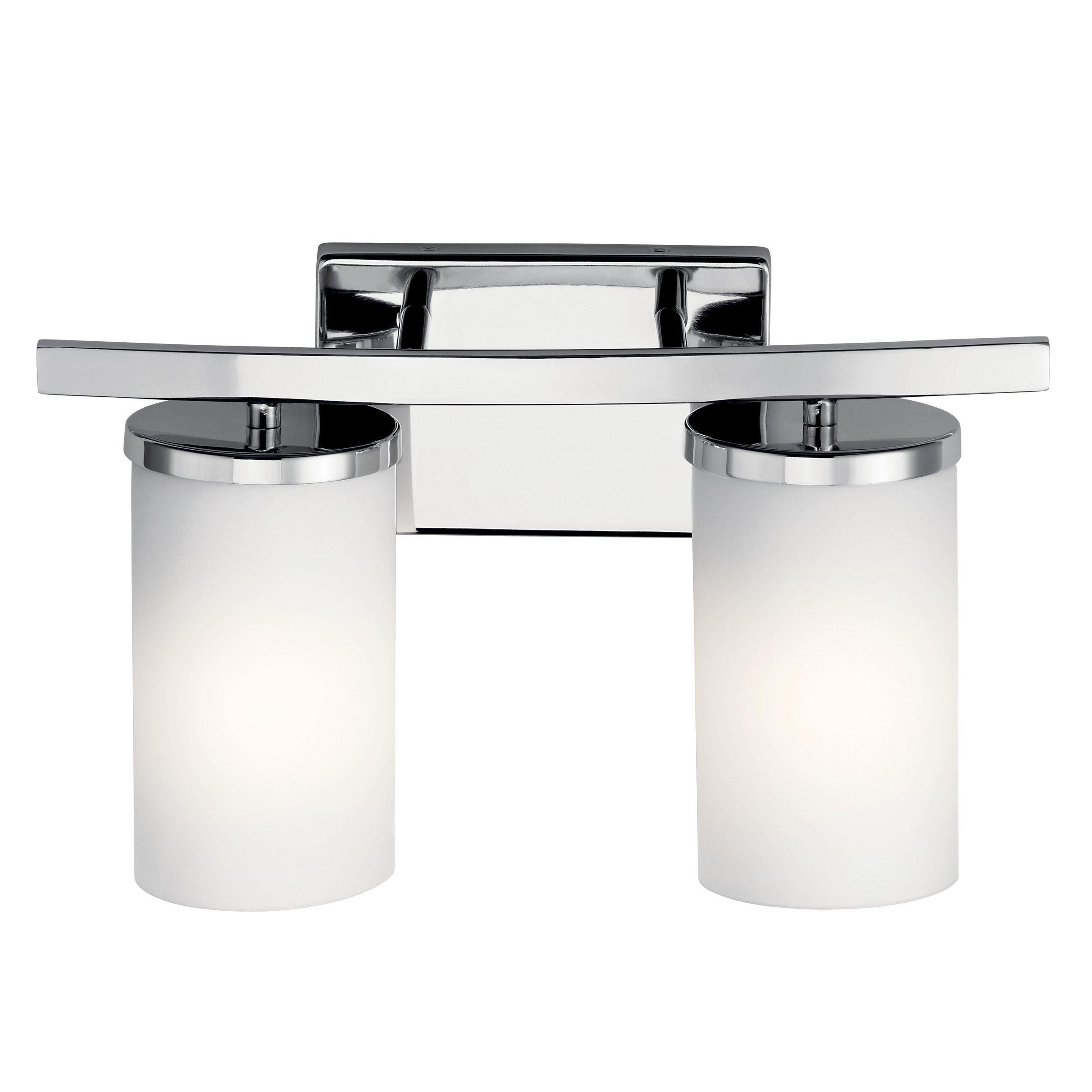 Crosby Chrome Double Sconce
