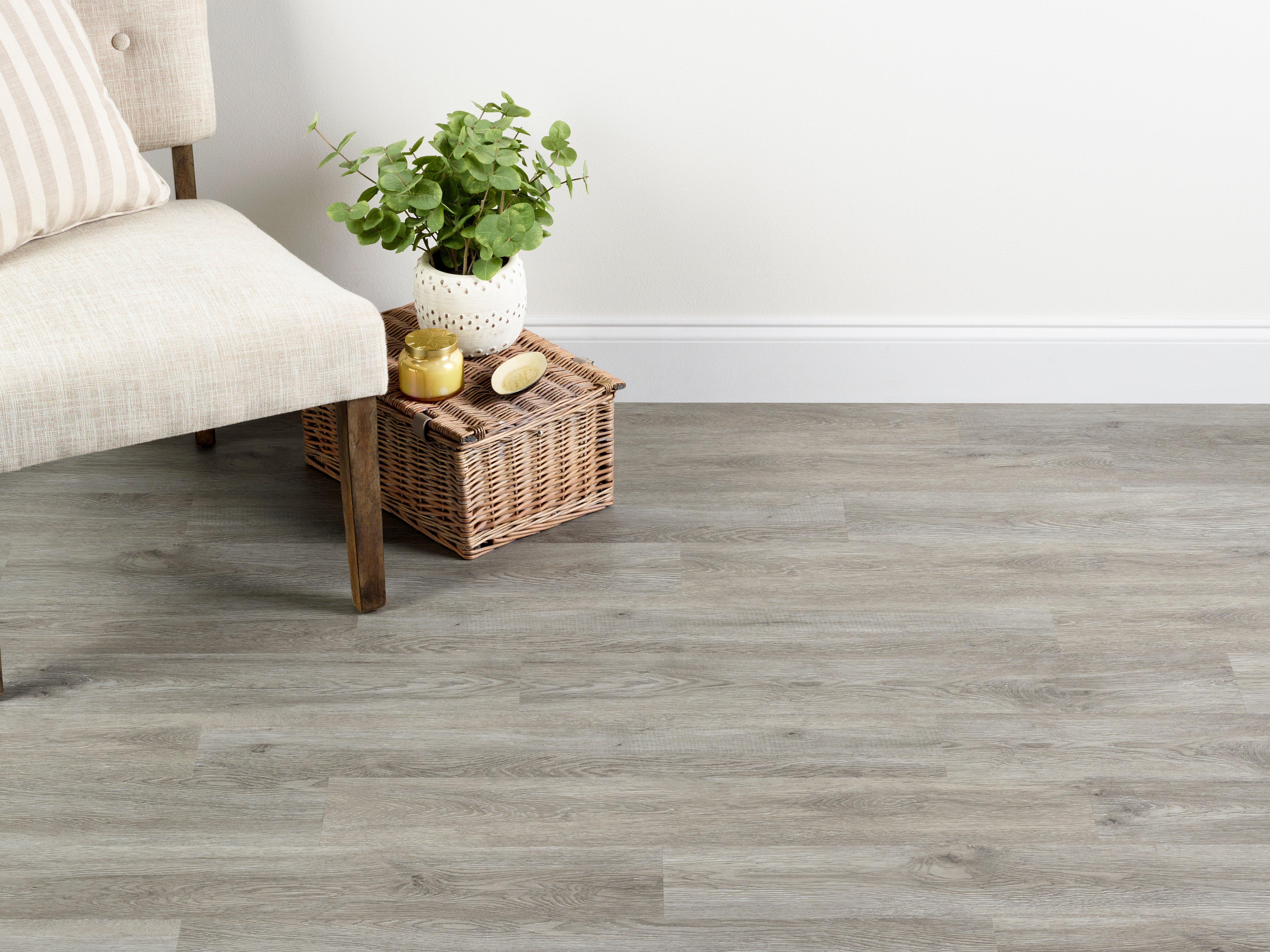 Vail Greige Waterproof Rigid Core Luxury Vinyl Plank