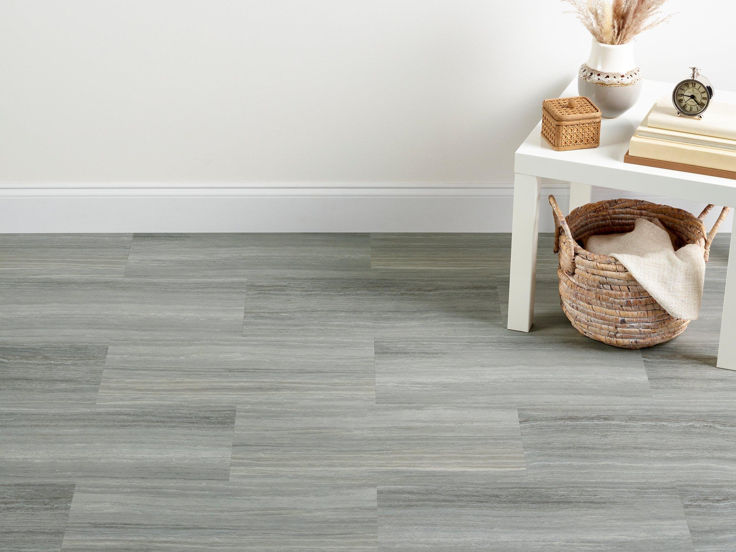 CoreLuxe XD 6mm Smokey Quartz Waterproof Rigid Vinyl Tile Flooring