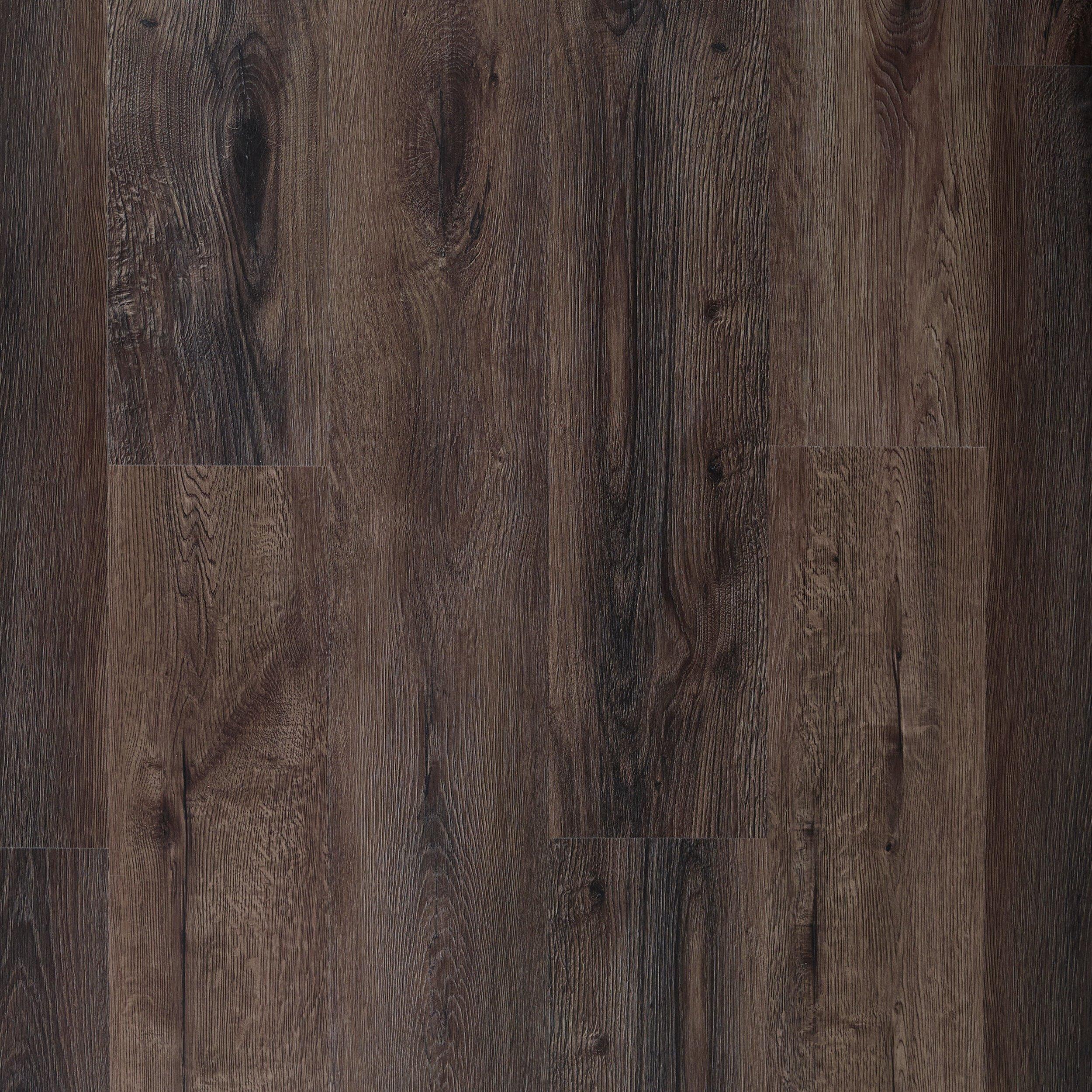 Duralux Performance | Barns Creek Oak Rigid Core Luxury Vinyl Plank - Foam Back, 5 mm, Beige - Floor & Decor