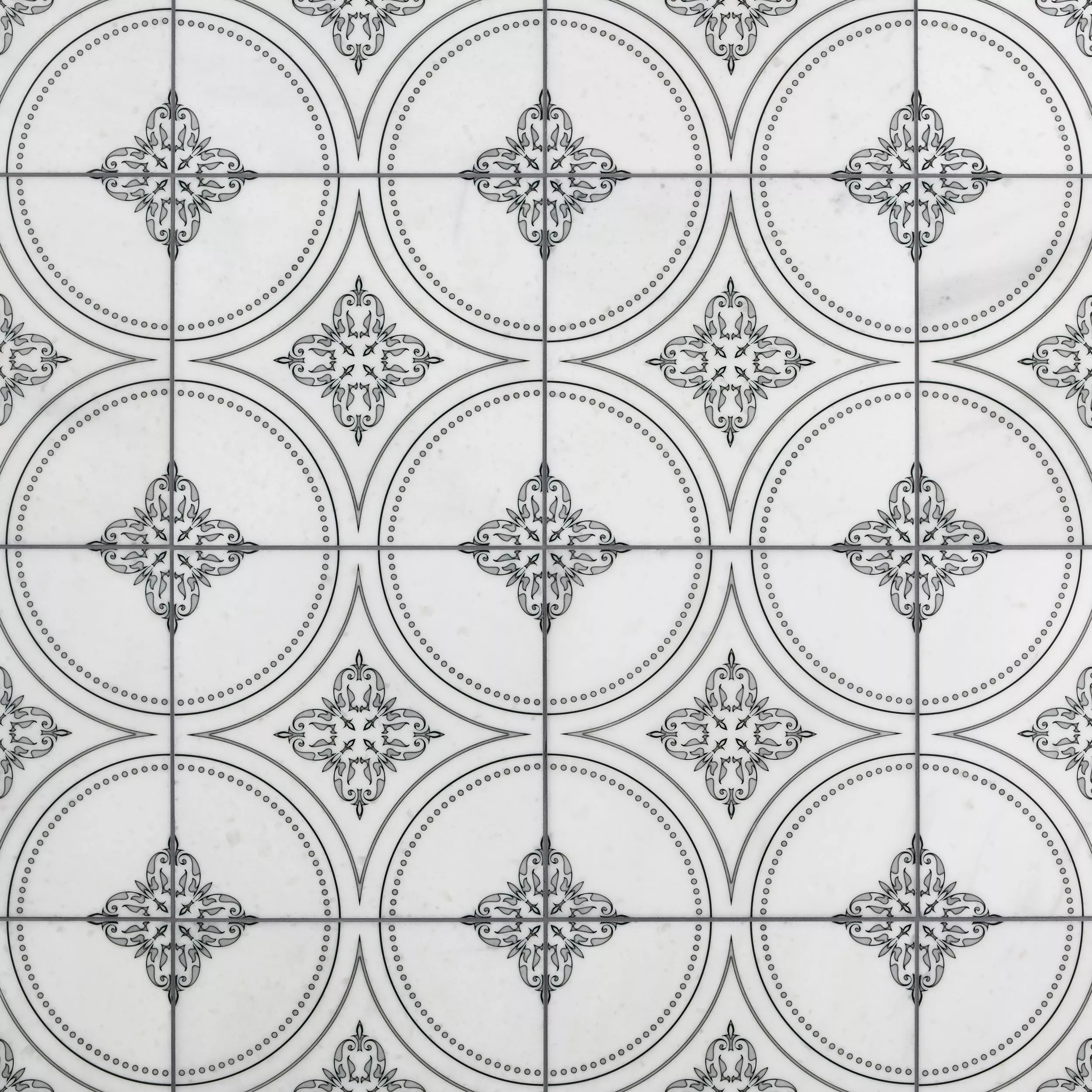 Mediterranean Estate Honed Marble Tile
