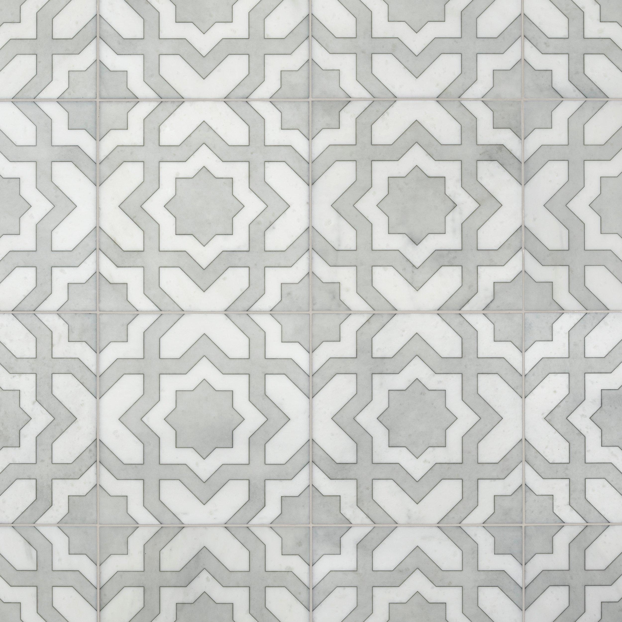 Vienna Honed White Marble Tile | Floor and Decor