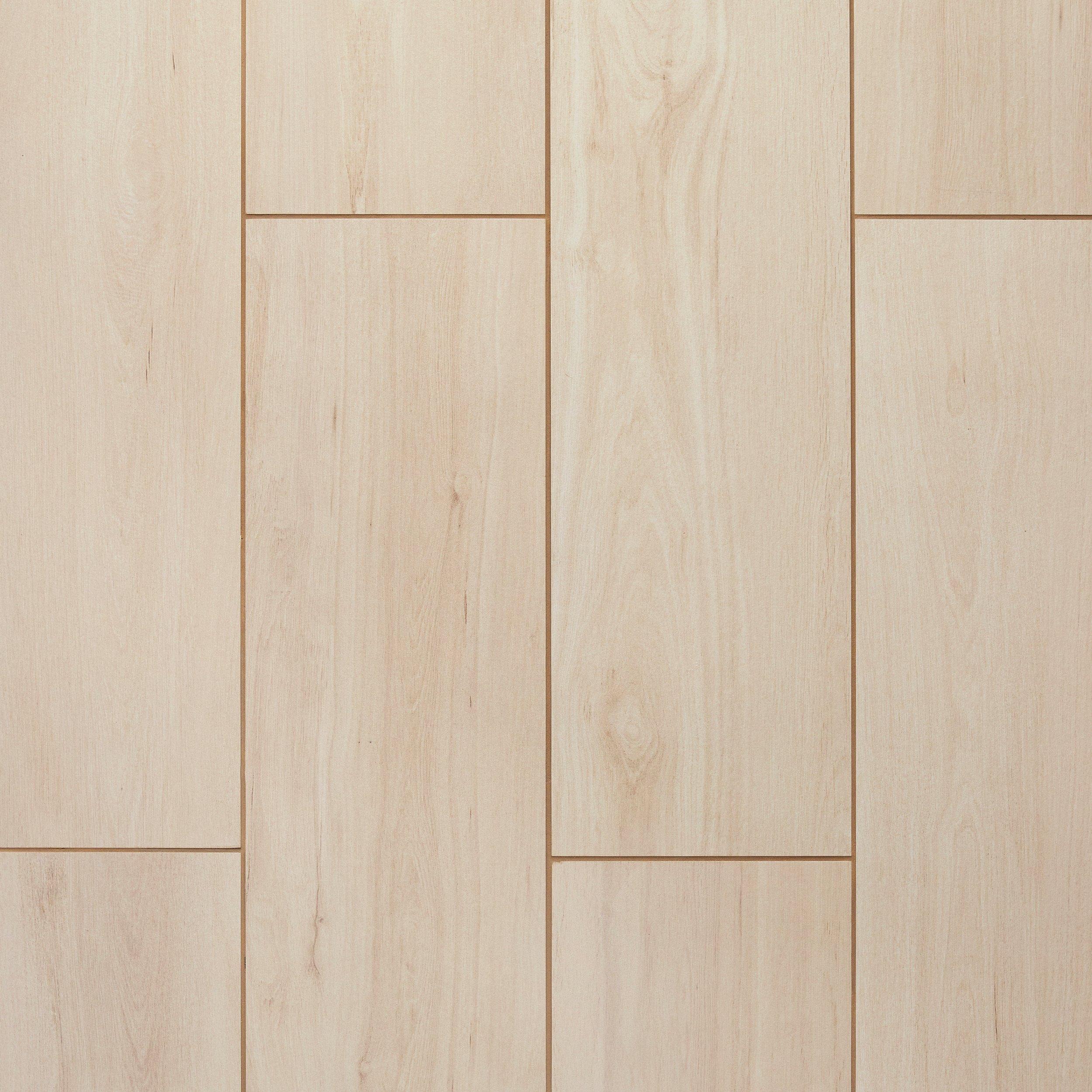 Andare Almond Wood Plank Matte Porcelain Tile
