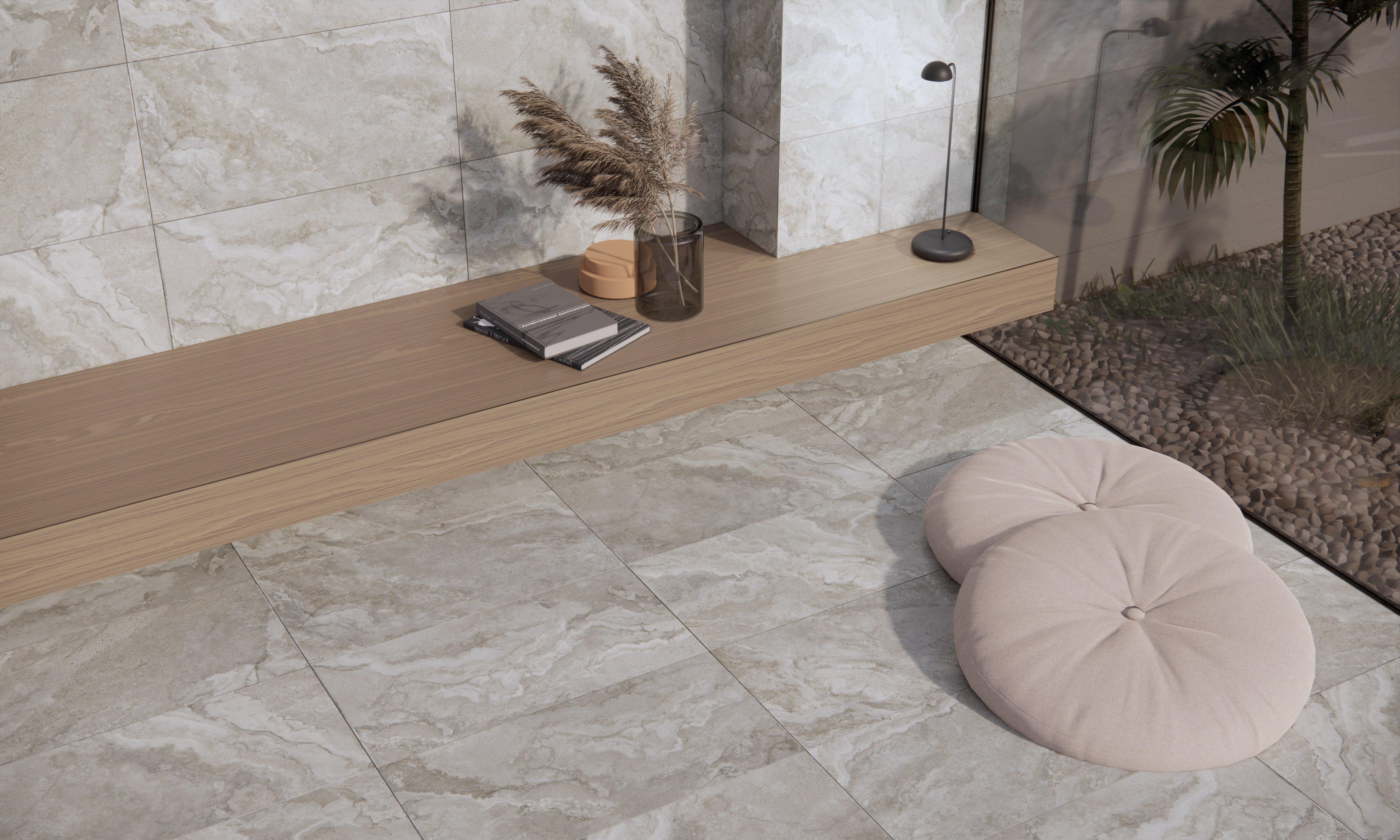 Novara Greige Porcelain Tile