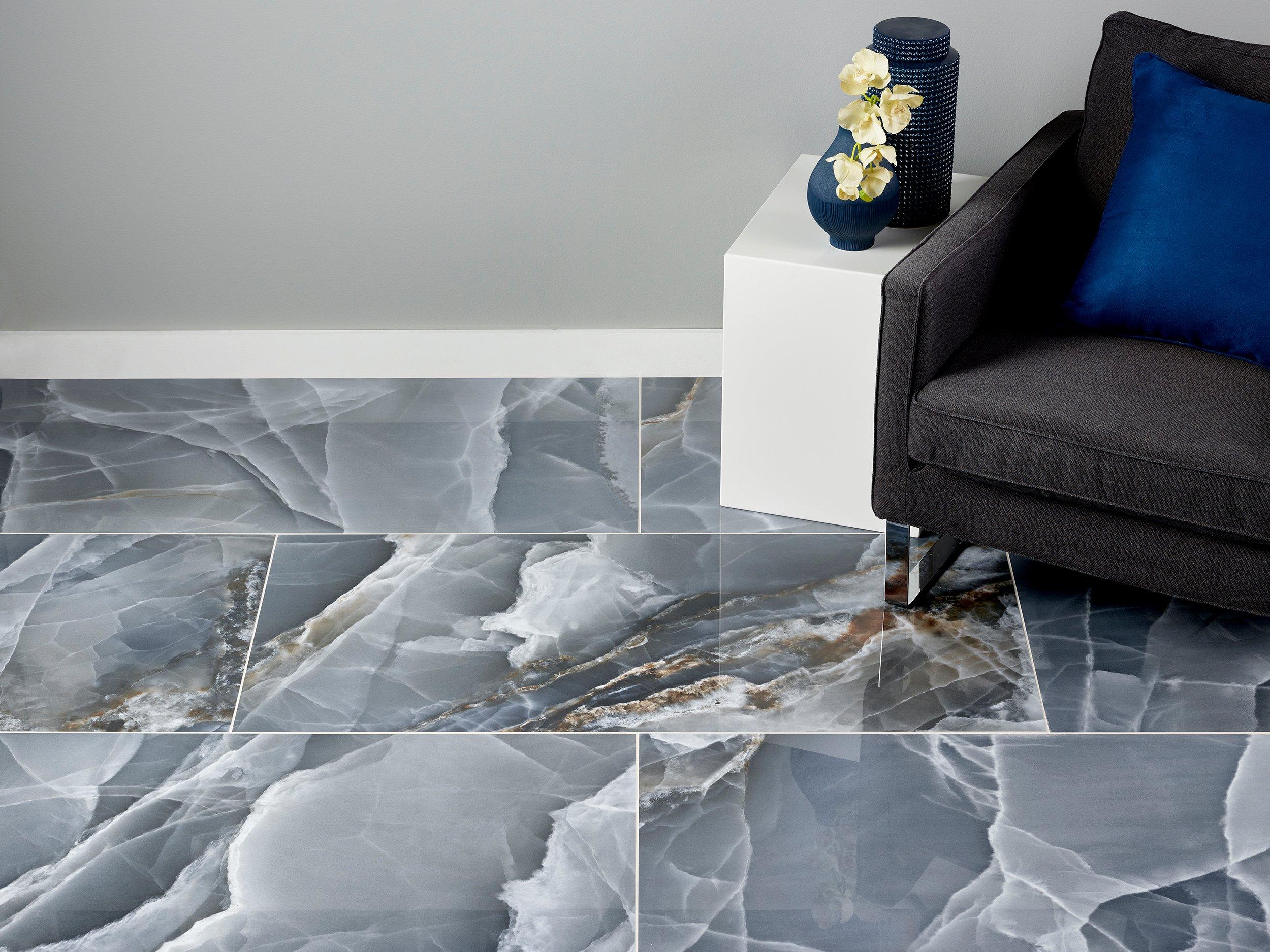Belize Azul Polished Porcelain Tile