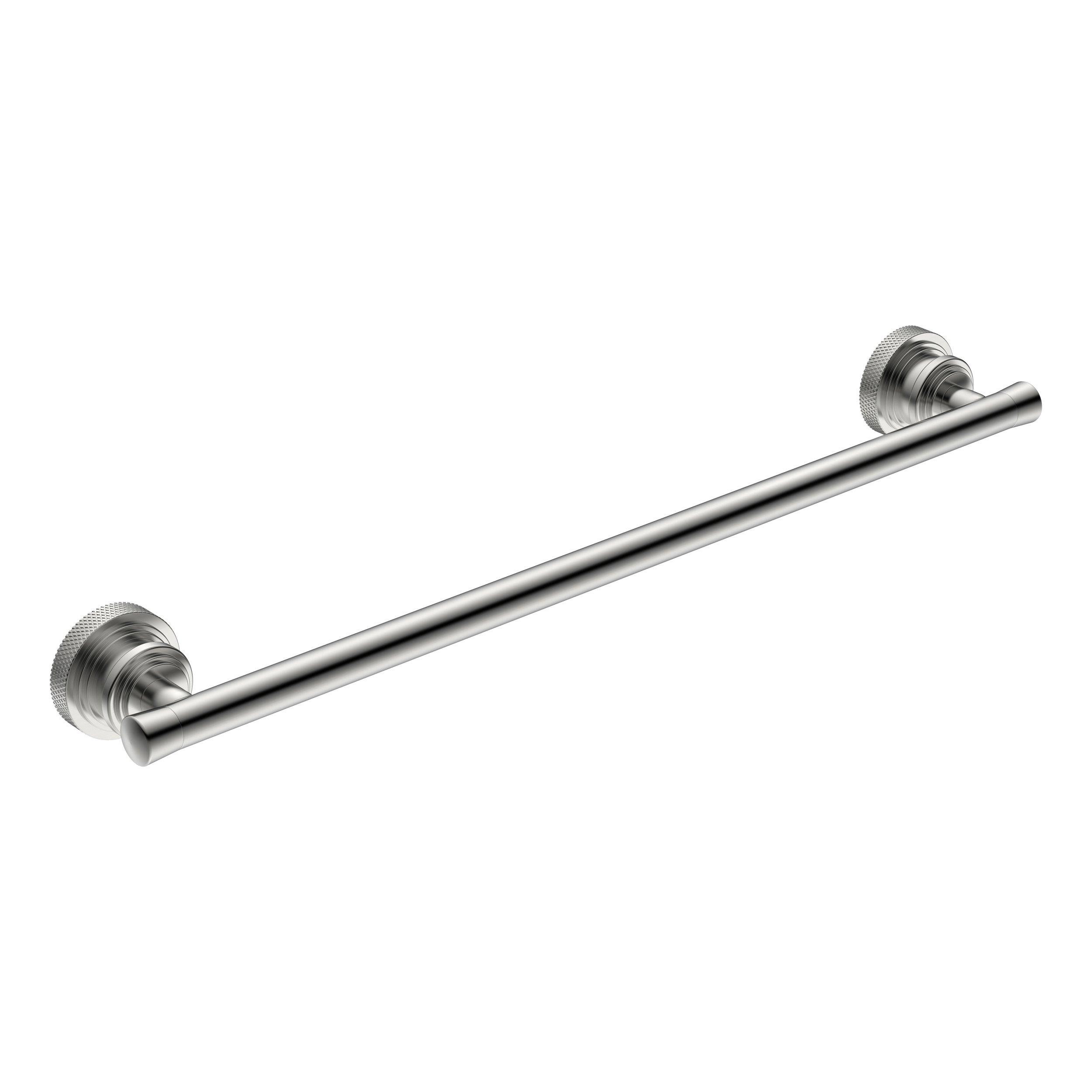 Bella Polished Nickel 18 in. Towel Bar | Floor and Decor