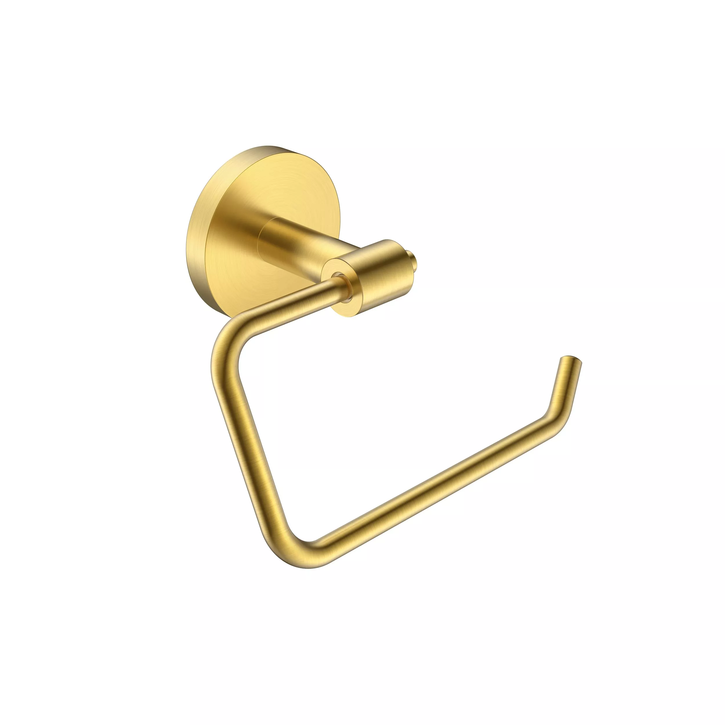 Carlo Brushed Gold Toilet Paper Holder